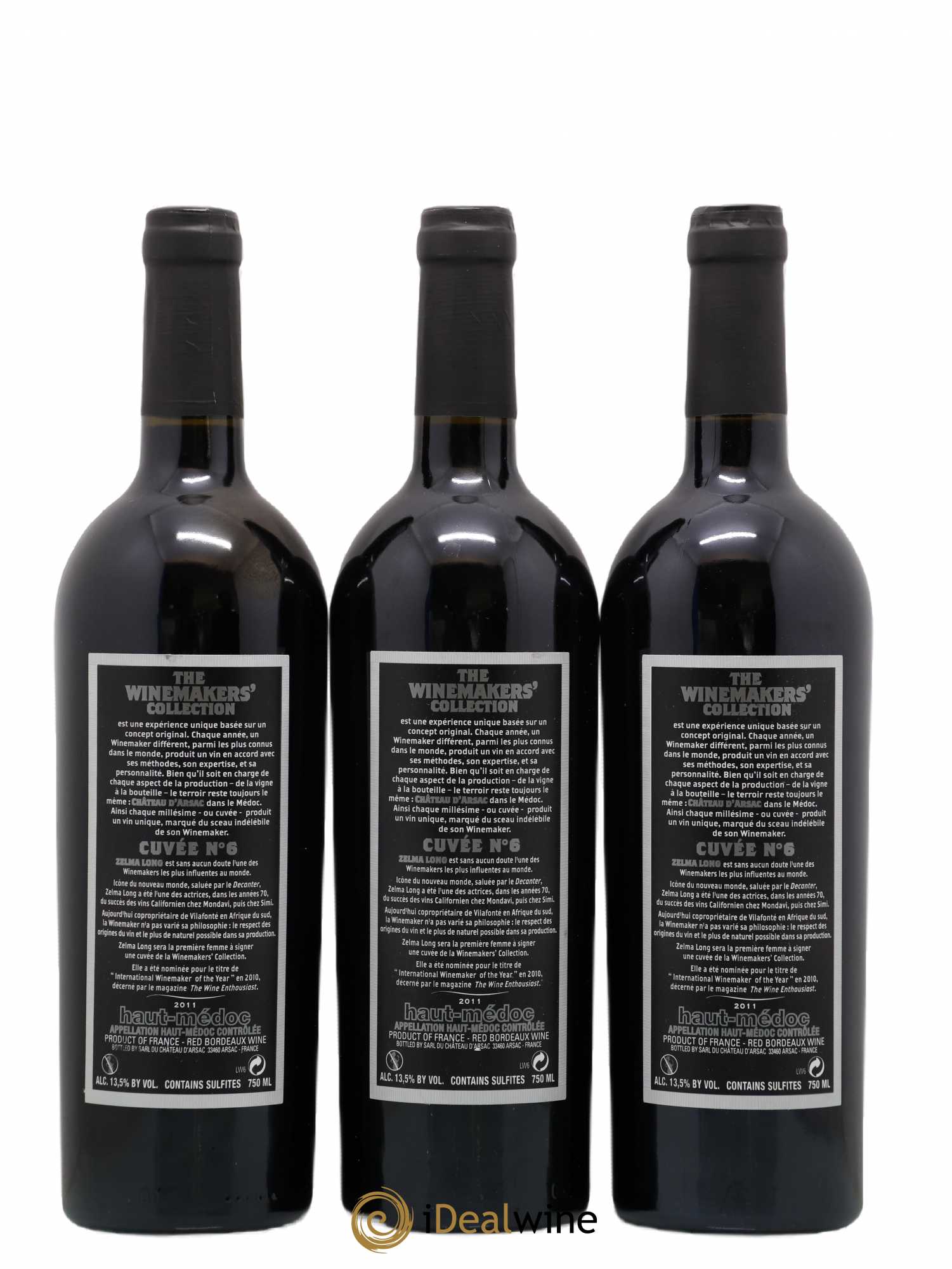 Haut Médoc (senza prezzo di riserva) 2011 - Lotto di 3 bottiglie - 1
