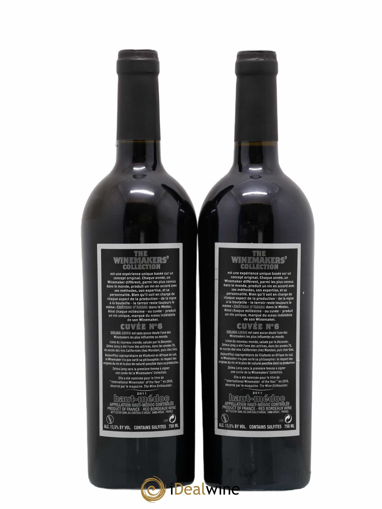 Haut Médoc (ohne Mindestpreis) 2011 - Posten von 2 Flaschen - 1