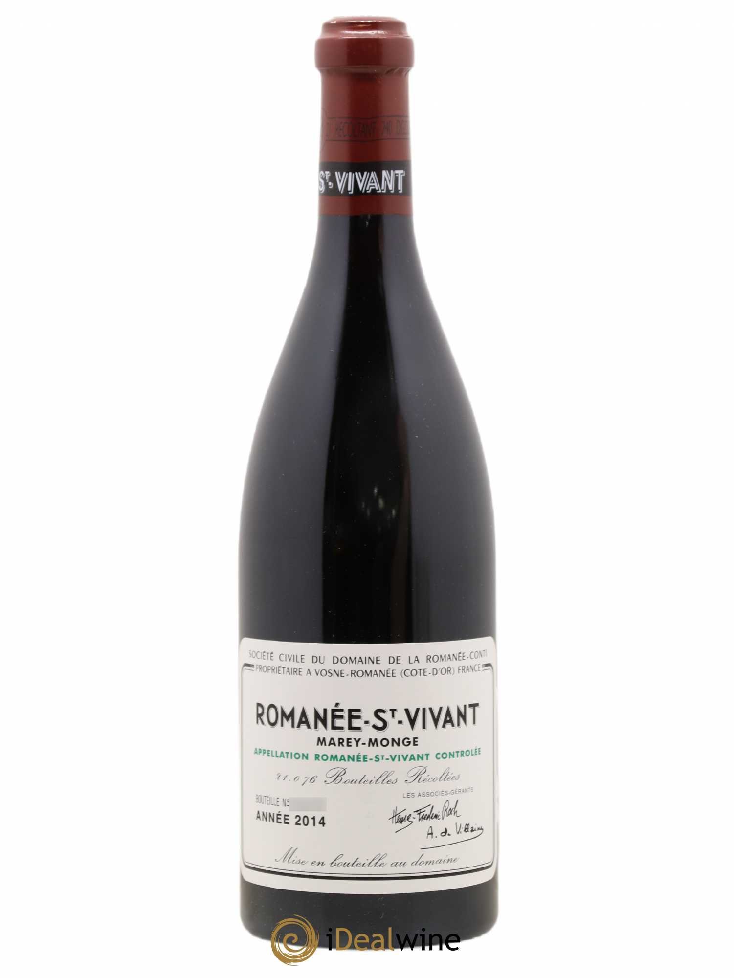 Romanée-Saint-Vivant Grand Cru Domaine de la Romanée-Conti 2014 - Lot de 1 bouteille - 0