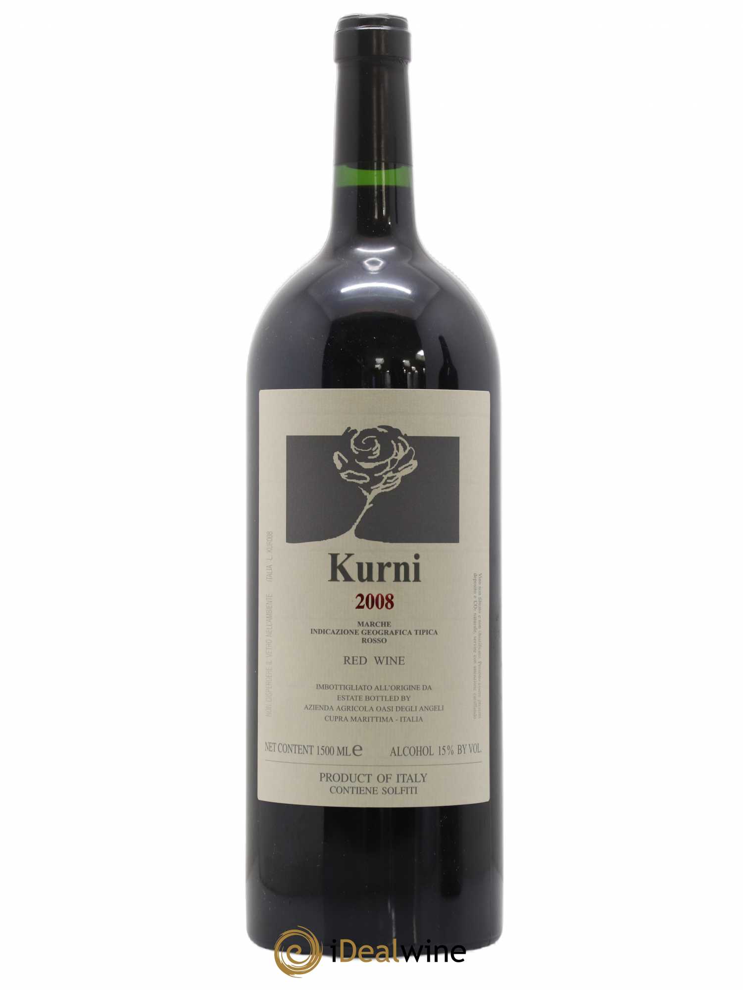 Marche IGT Kurni Oasi degli Angeli 2008 - Lot de 1 magnum - 0