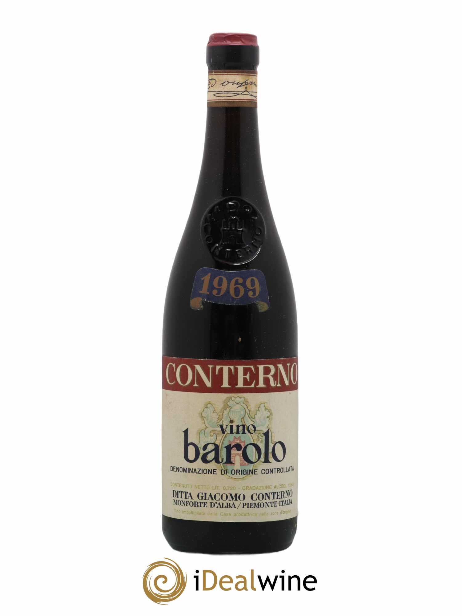 Barolo Ditta Giacomo Conterno 1969 - Posten von 1 Flasche - 0