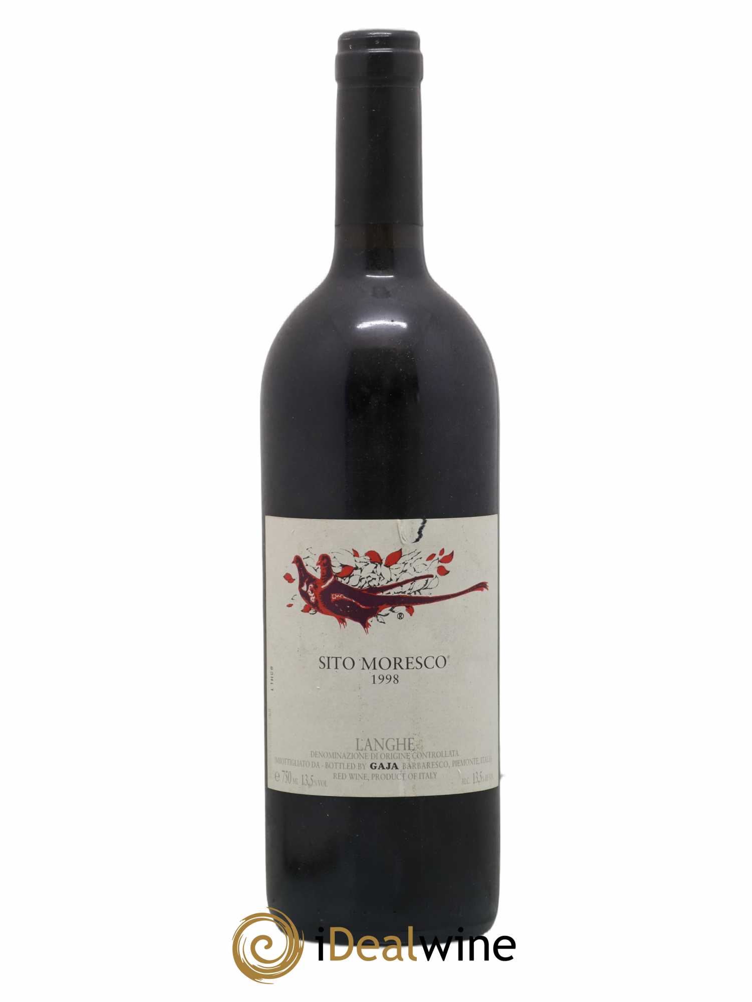 Langhe DOC Sito Moresco Angelo Gaja 1998 - Lot de 1 bouteille - 0