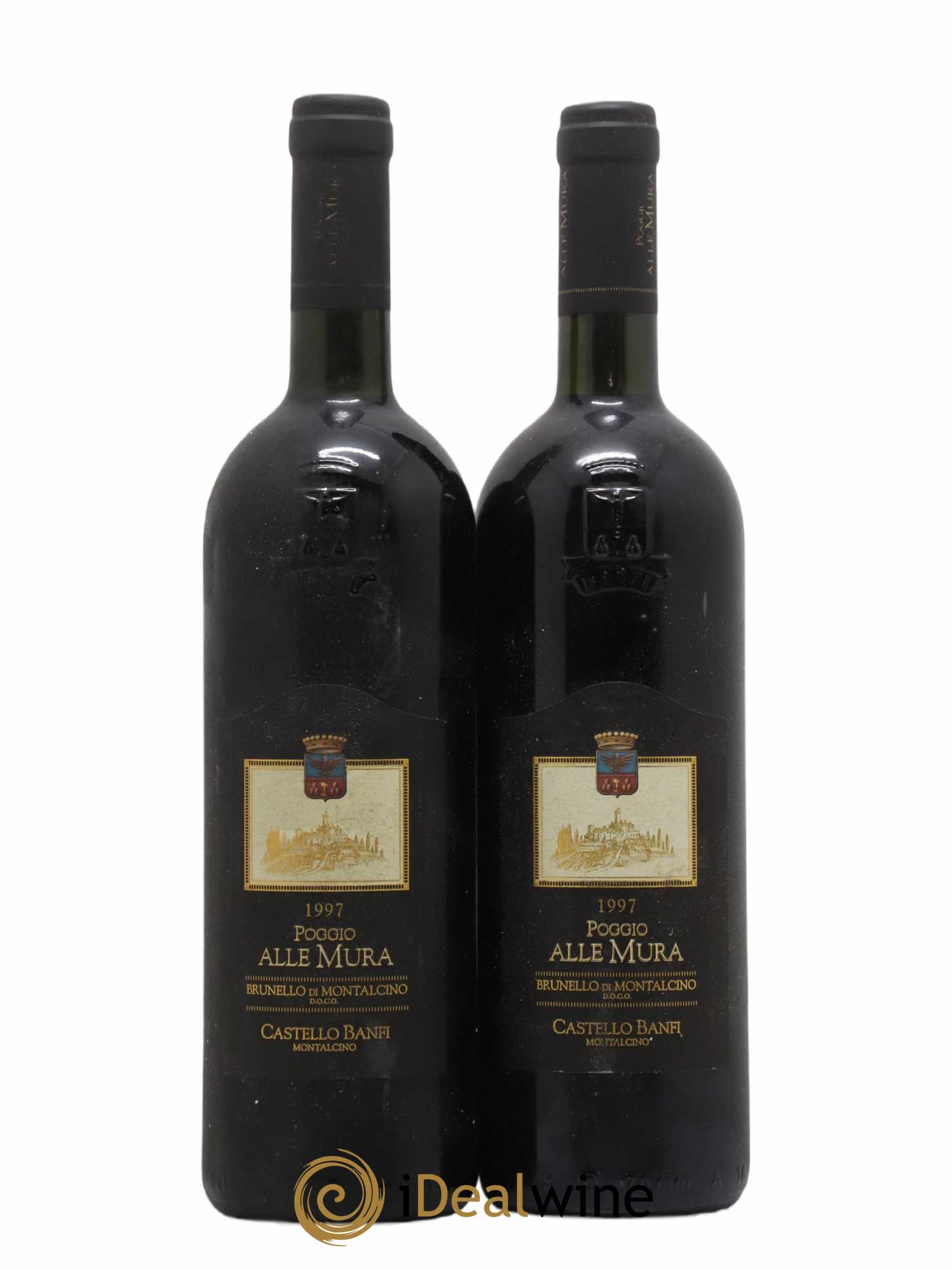 Brunello di Montalcino Poggio alle Mura Banfi 1997 - Posten von 2 Flaschen - 0