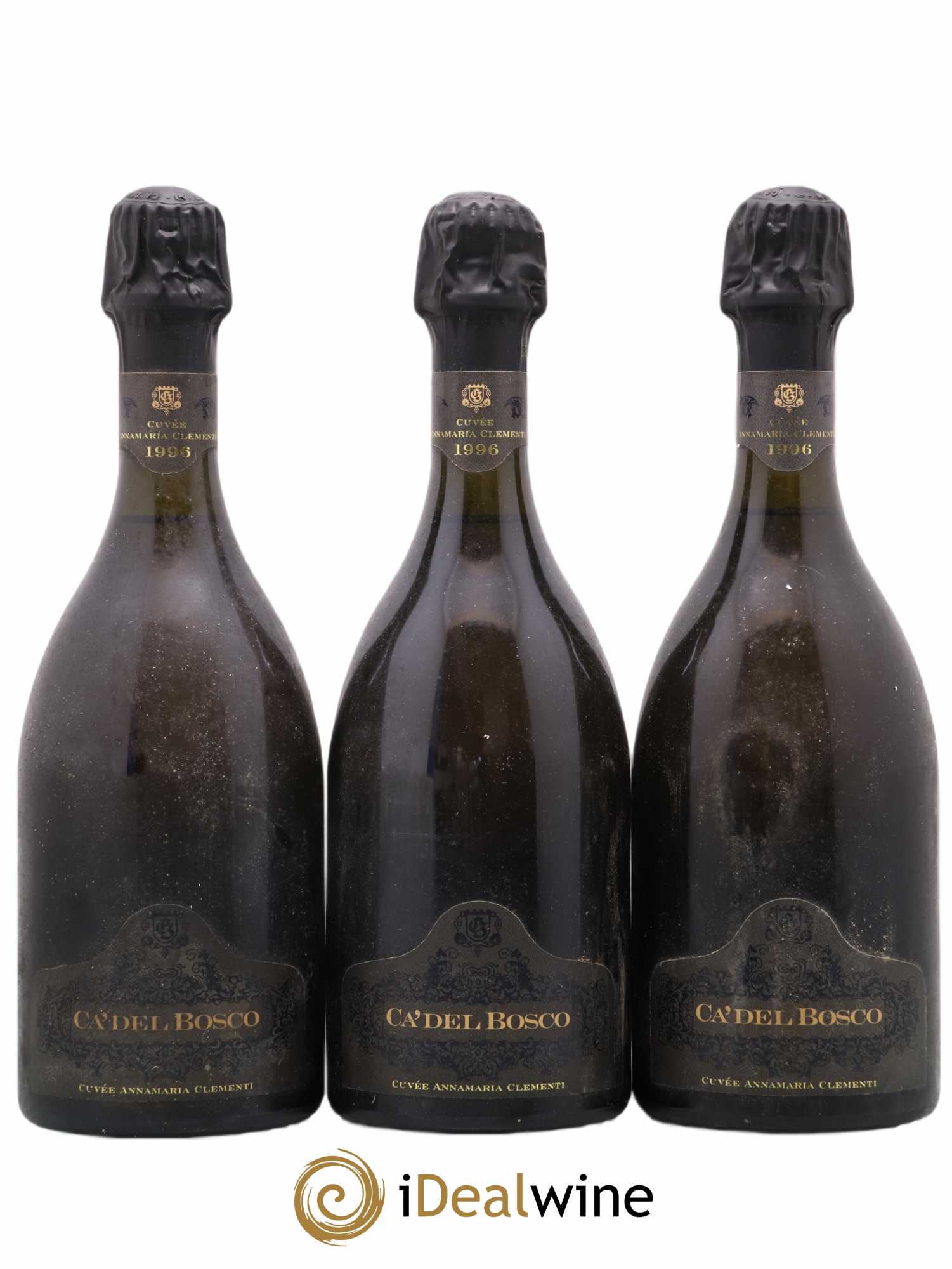 Italie Ca'Del Bosco Cuvée Annamaria Clementi 1996 - Posten von 3 Flaschen - 0