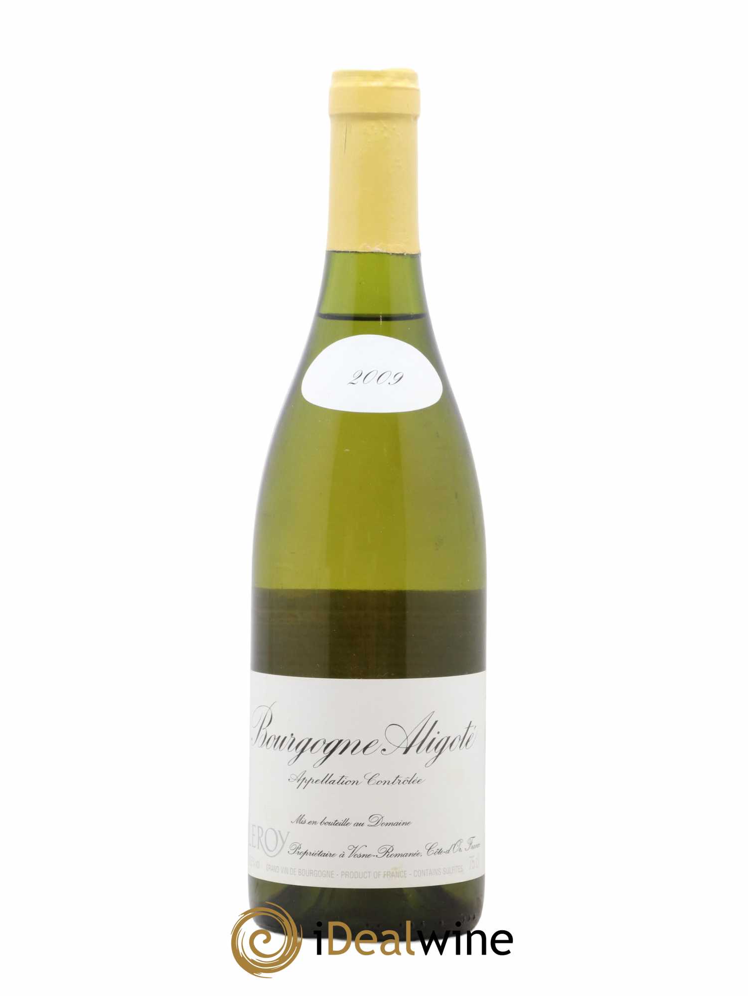 Bourgogne Aligoté Leroy (Domaine) 2009 - Lot de 1 bouteille - 0