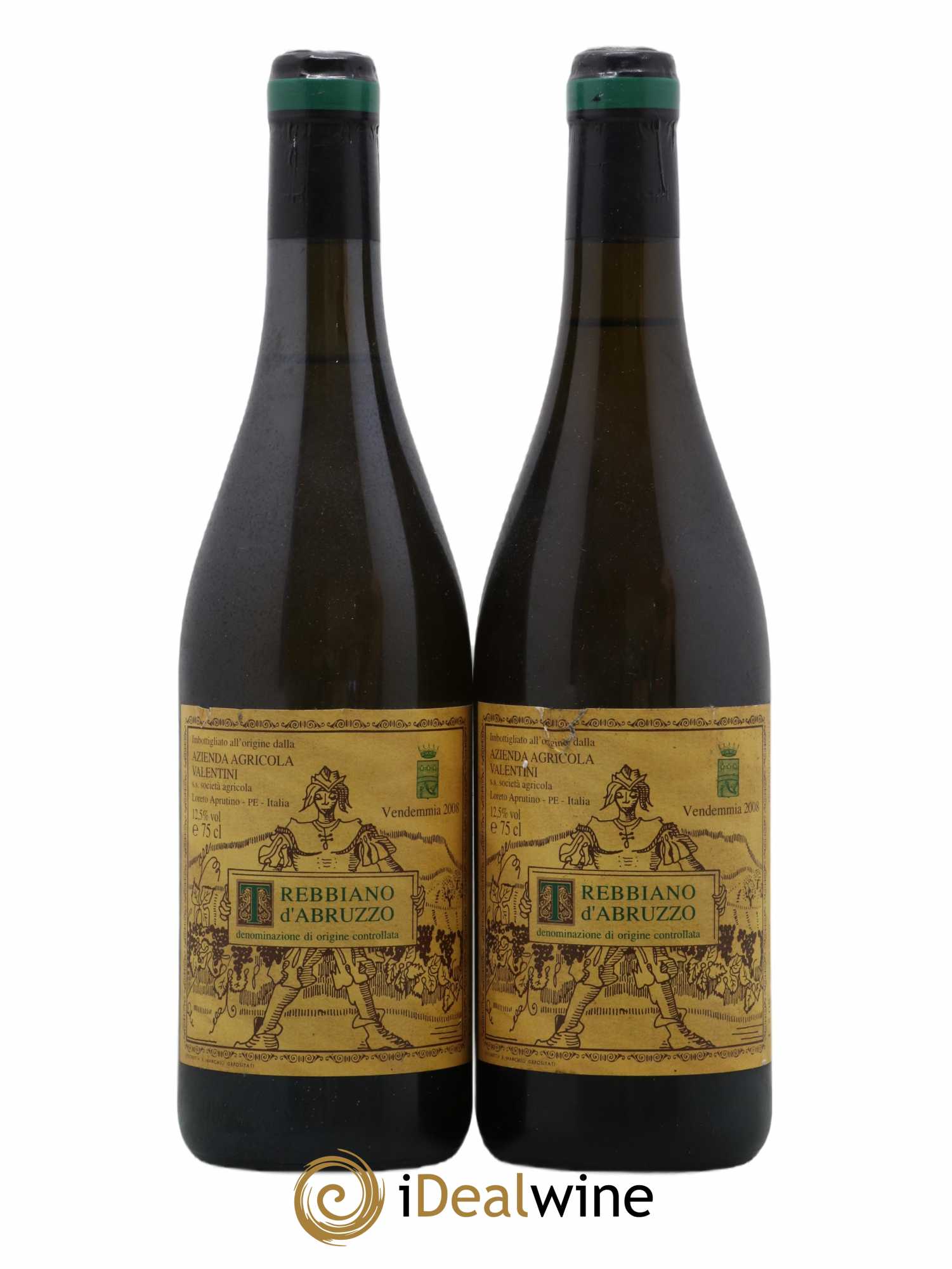 Trebbiano d'Abruzzo DOC Francesco Valentini 2008 - Lotto di 2 bottiglie - 0