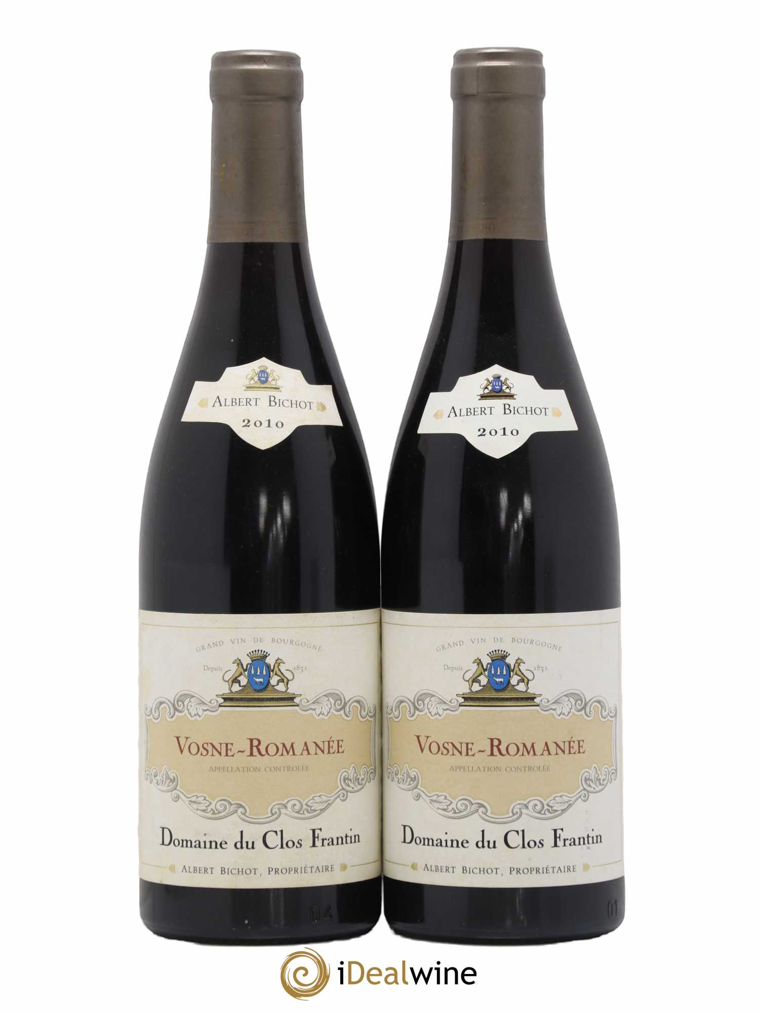 Vosne-Romanée Clos Frantin - Albert Bichot 2010 - Lot de 2 bouteilles - 0