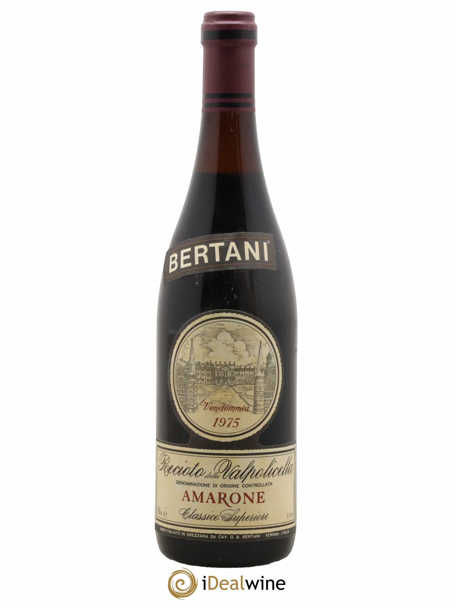 Amarone della Valpolicella Classico DOC Bertani Recioto 1975 - Lot de 1 bouteille - 0