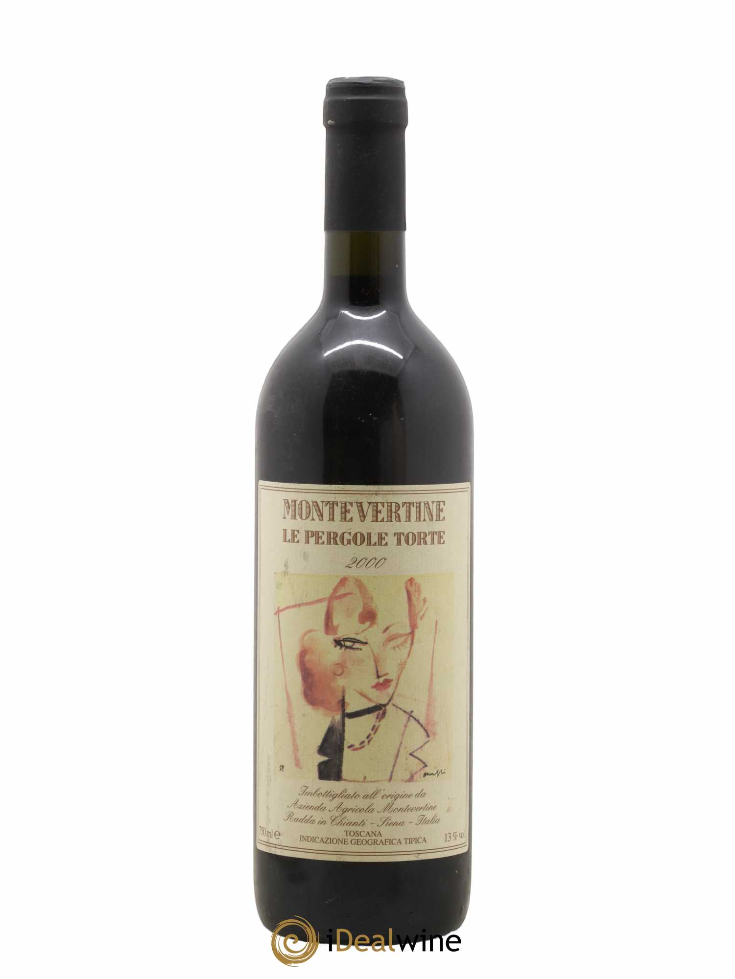 Toscana IGT Montevertine Le Pergole Torte Famille Manetti 2000 - Lot de 1 bouteille - 0