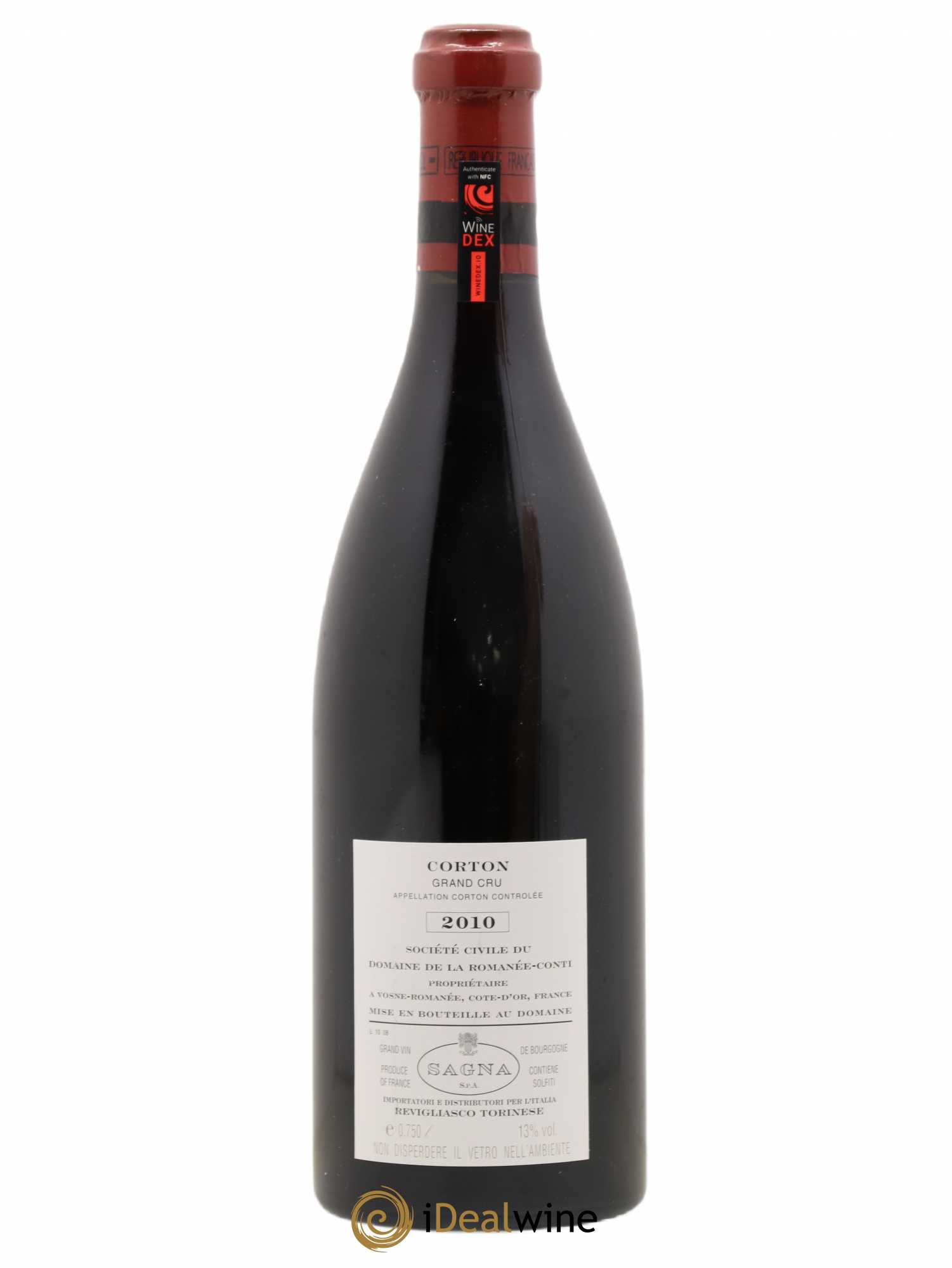 Corton Grand Cru Domaine de la Romanée-Conti 2010 - Lot de 1 bouteille - 1