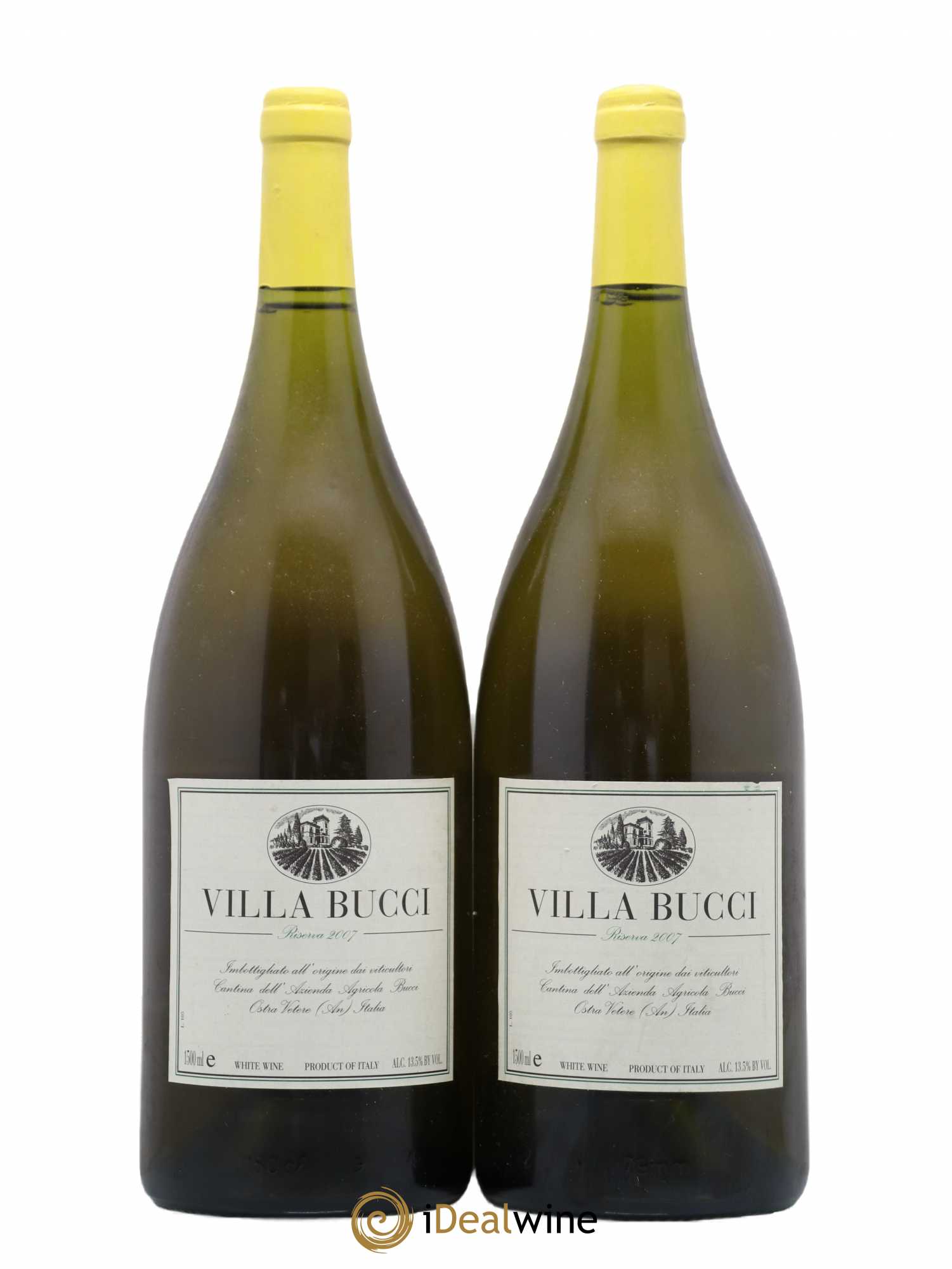 Italie Verdicchio dei Castelli di Jesi Riserva Classico Villa Bucci 2007 - Lot de 2 magnums - 0