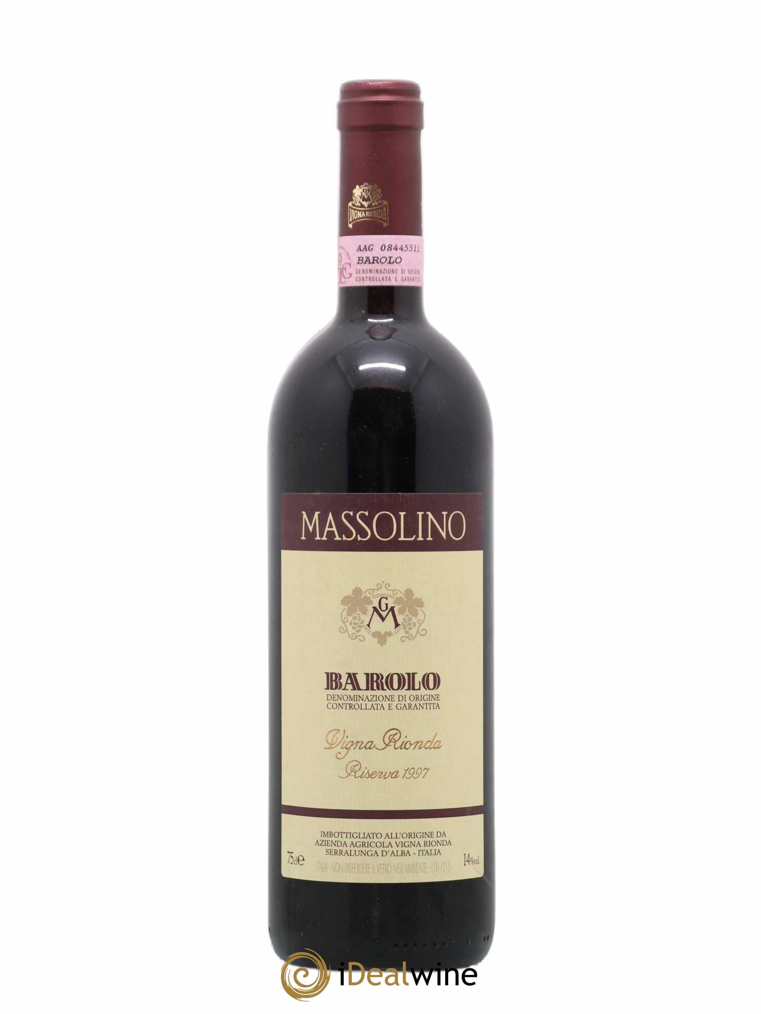 Barolo DOCG Riserva Vigna Rionda Massolino 1997 - Lot of 1 bottle - 0