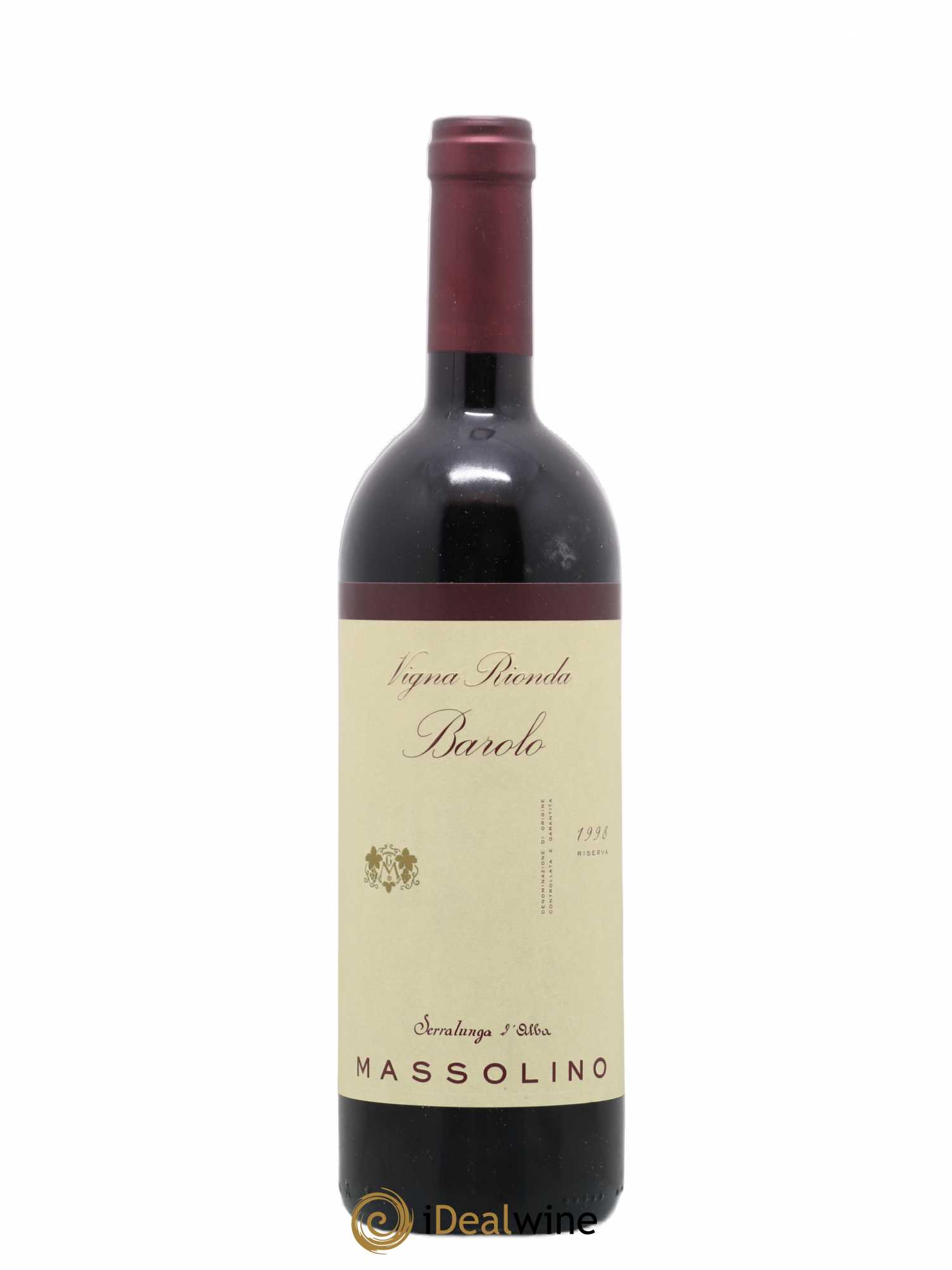 Barolo Vigna Rionda Riserva Massolino 1998 - Posten von 1 Flasche - 0