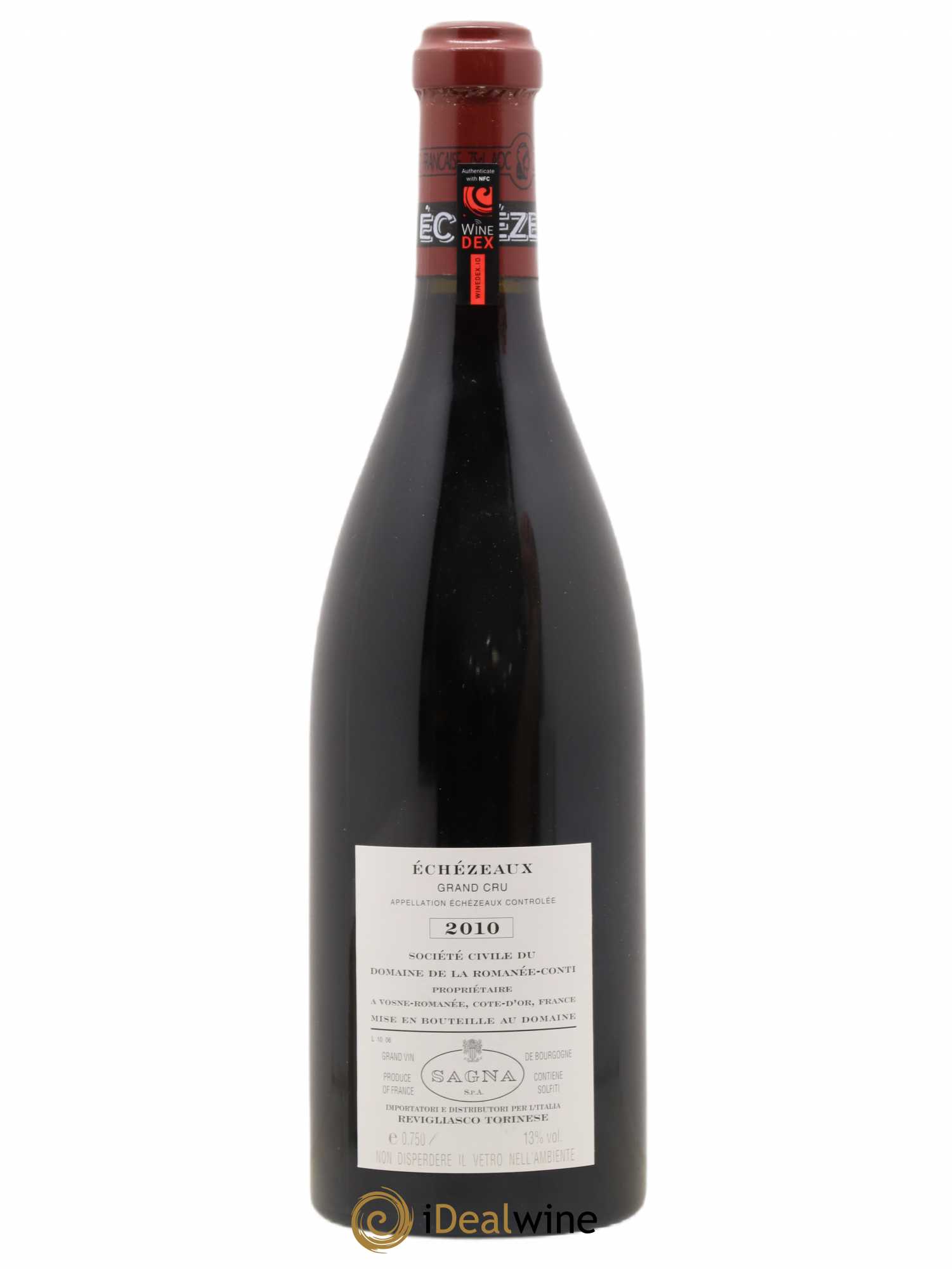 Echezeaux Grand Cru Domaine de la Romanée-Conti 2010 - Lot de 1 bouteille - 1