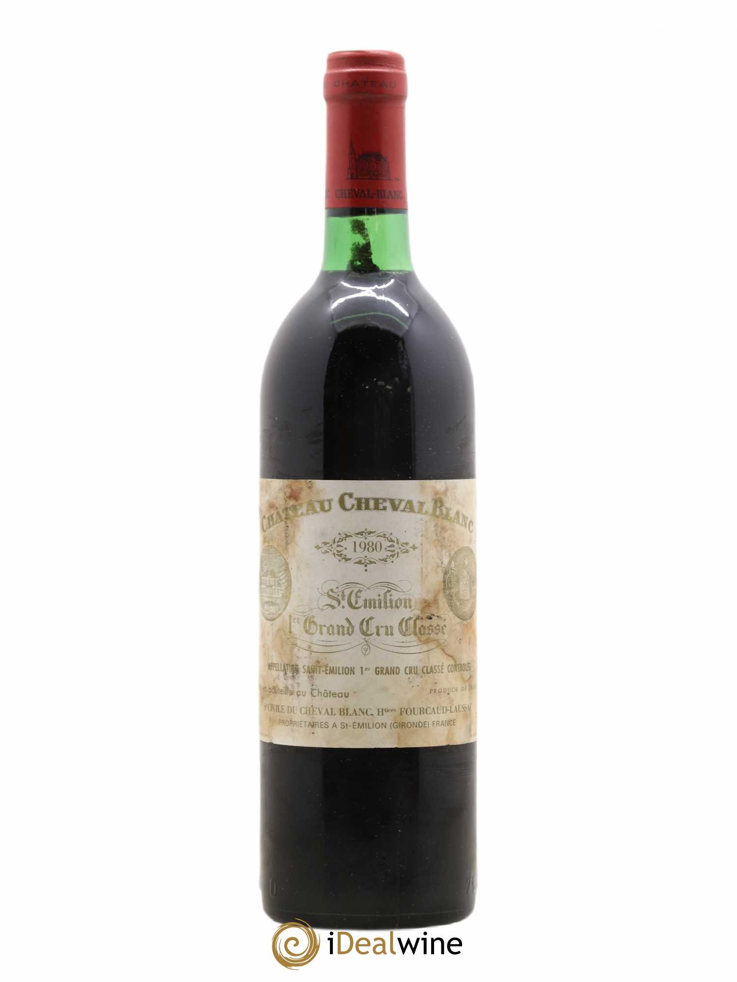 Château Cheval Blanc 1er Grand Cru Classé A 1980 - Lot de 1 bouteille - 0