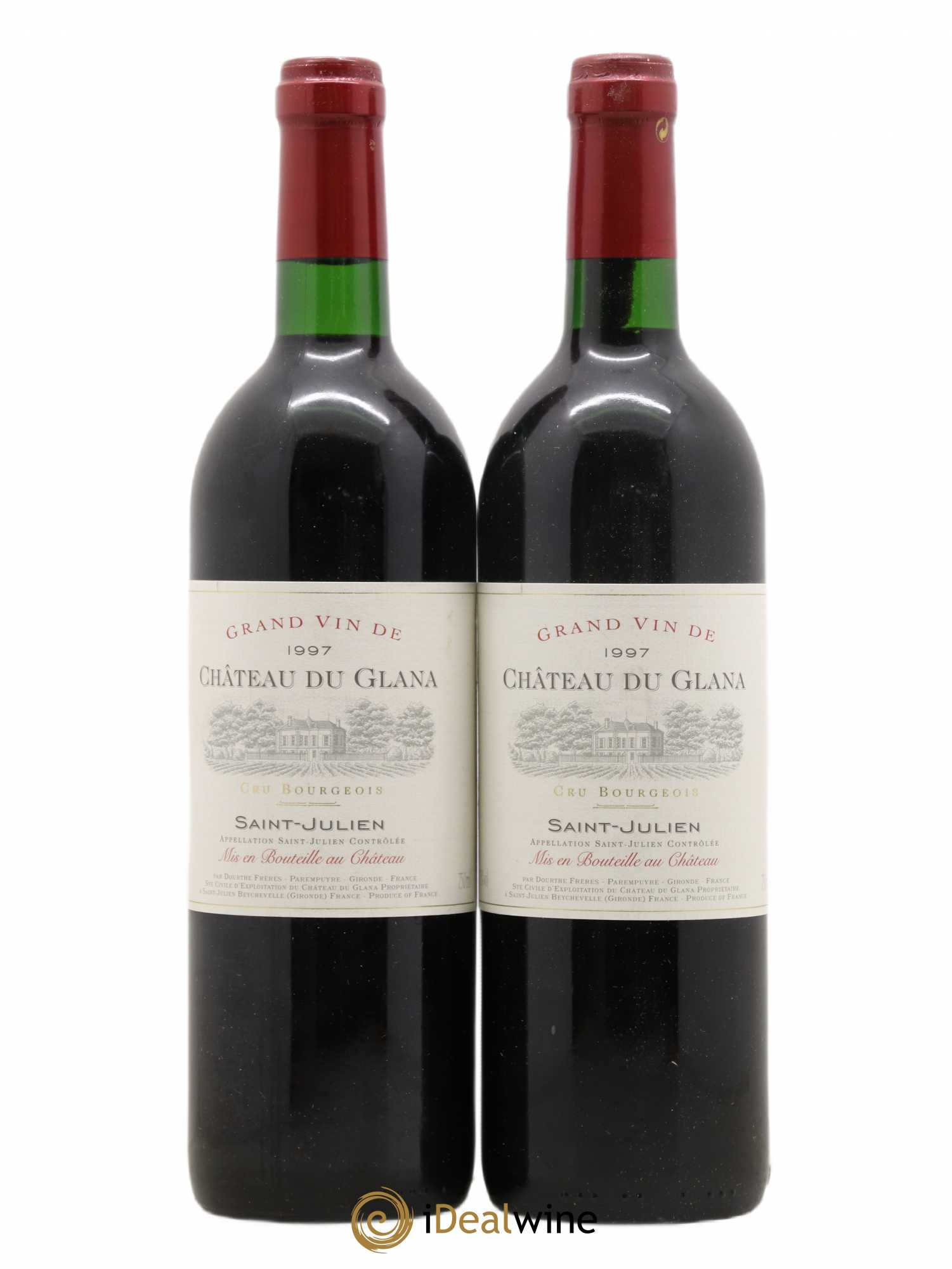 Château du Glana 1997 - Lot de 2 bouteilles - 0