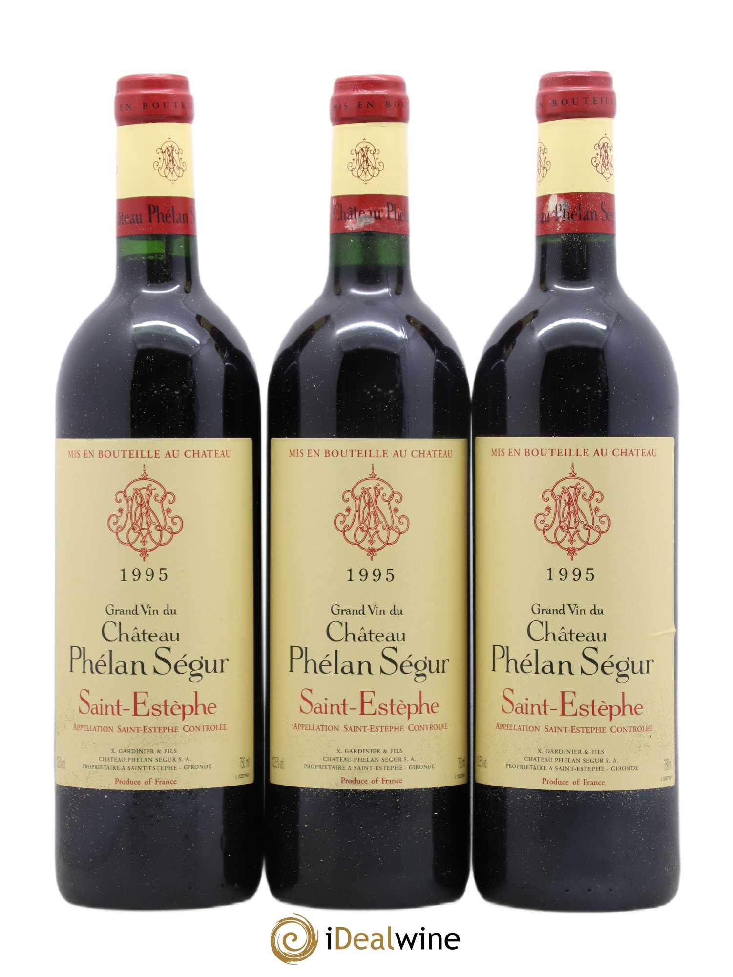 Château Phélan Ségur 1995 - Lot de 12 bouteilles - 4