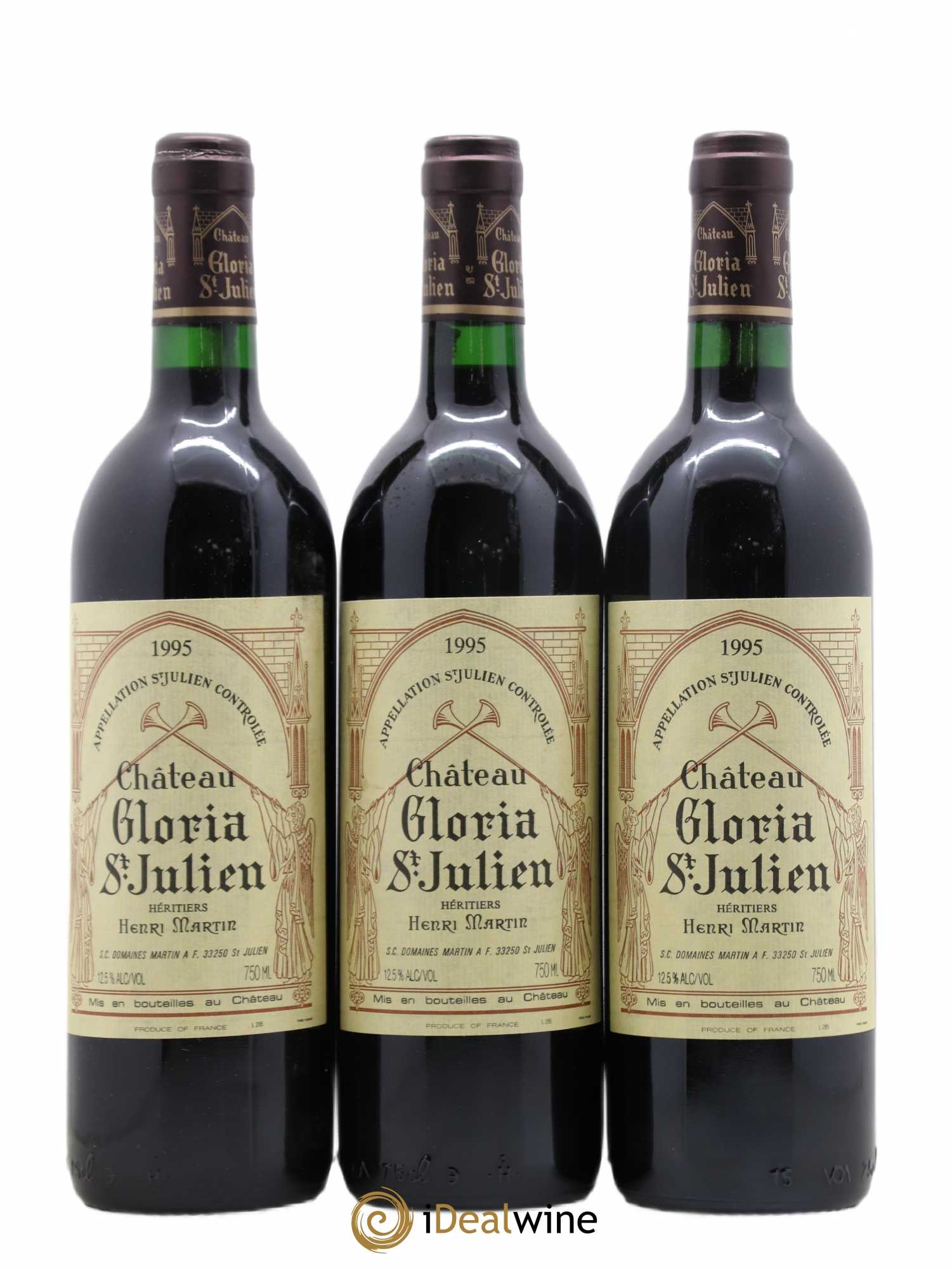 Château Gloria 1995 - Lot de 12 bouteilles - 2
