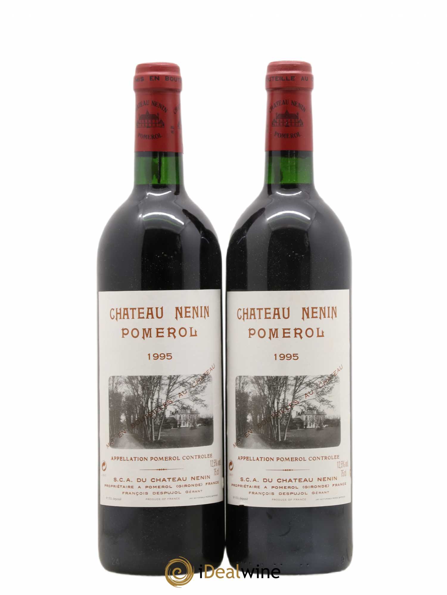 Château Nenin 1995 - Lot de 2 bouteilles - 0