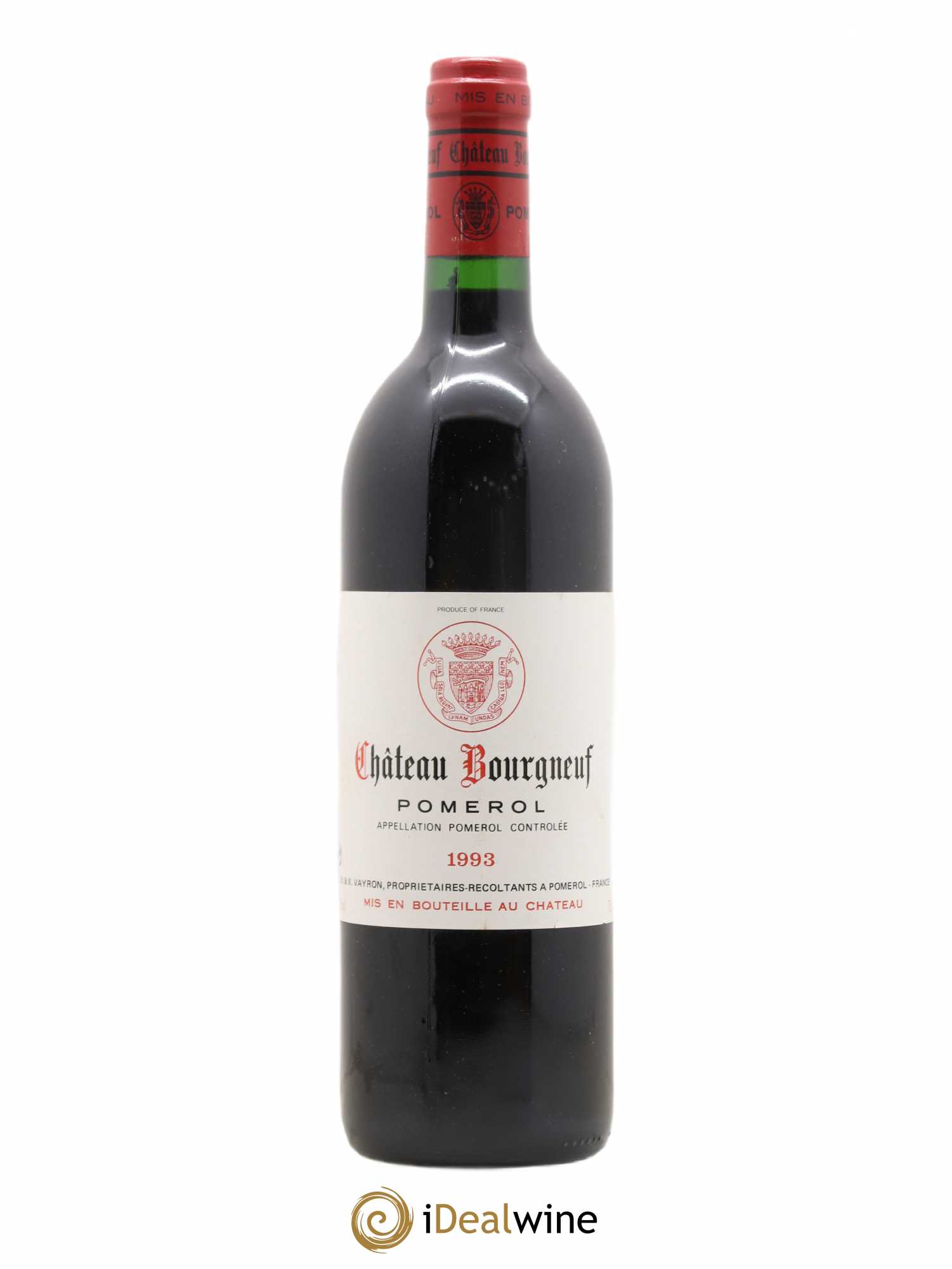 Château Bourgneuf 1993 - Lot de 1 bouteille - 0