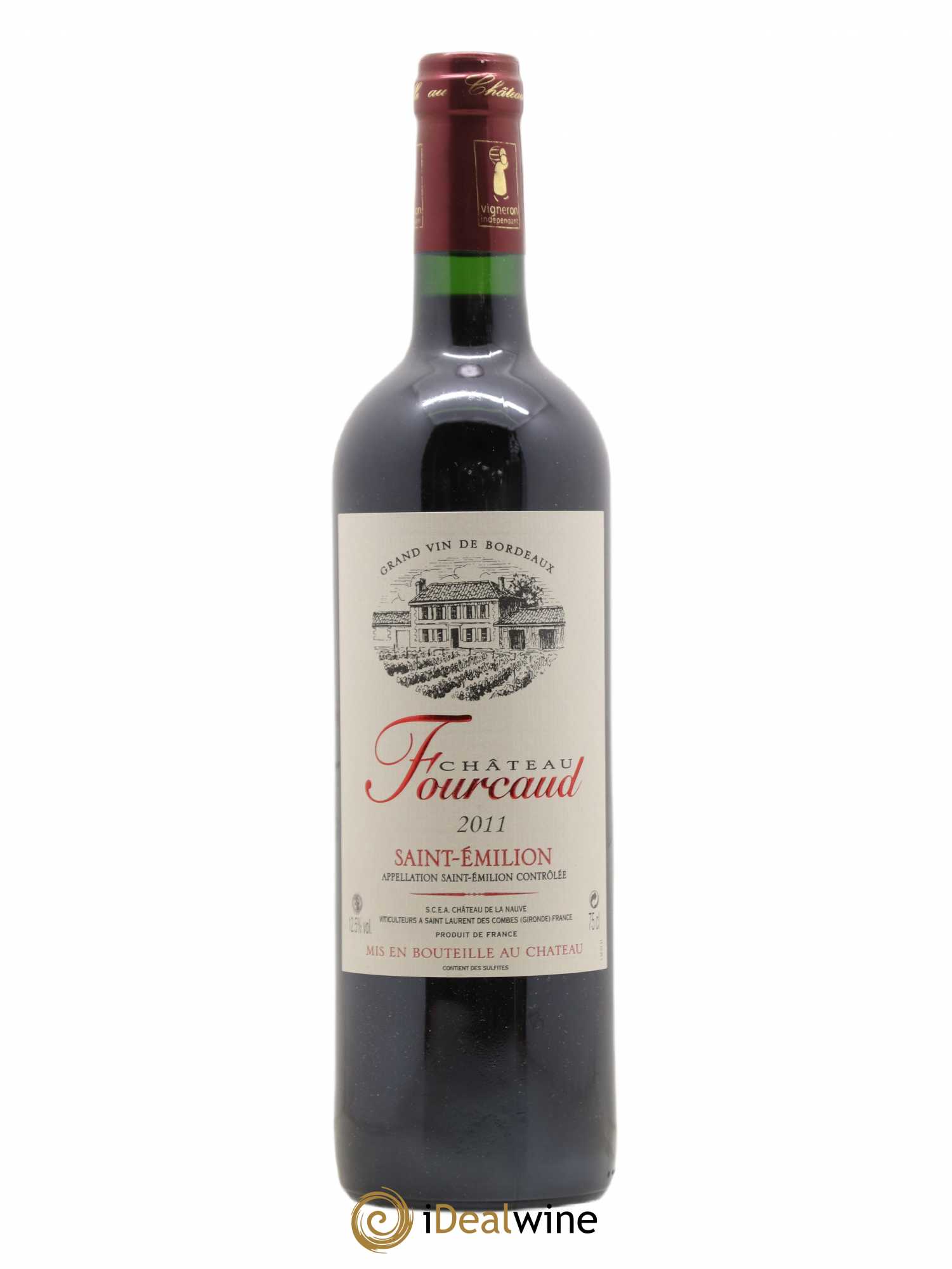 Saint-Émilion Château Fourcaud 2011 - Posten von 1 Flasche - 0
