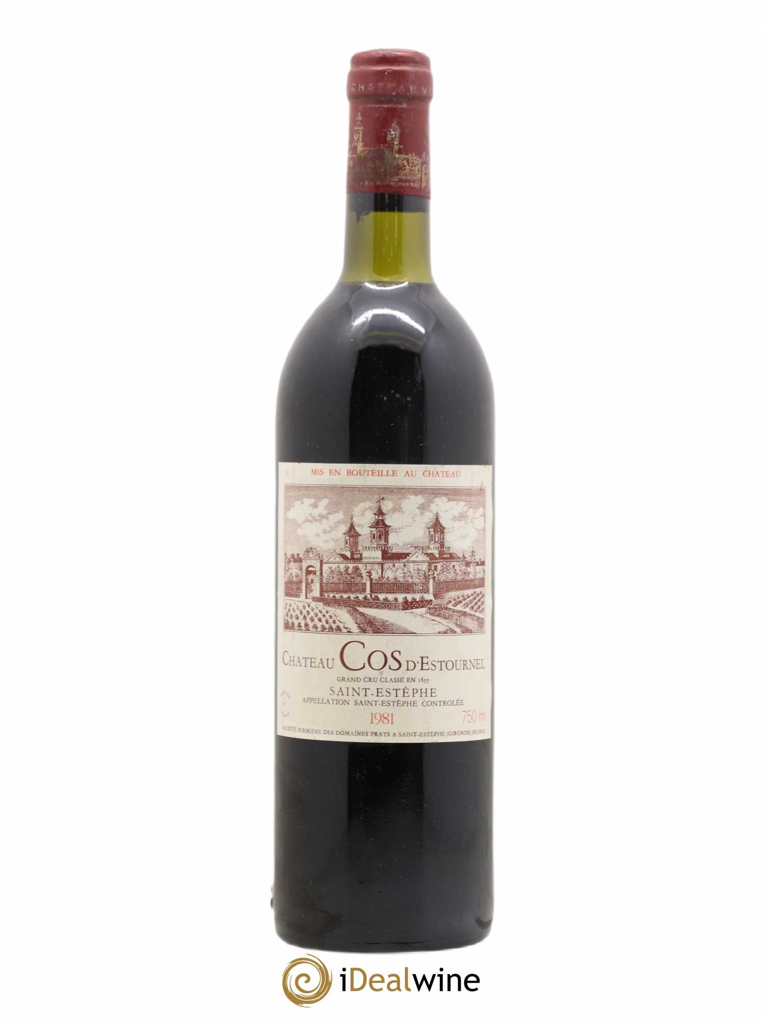 Cos d'Estournel 2ème Grand Cru Classé 1981 - Lot de 1 bouteille - 0