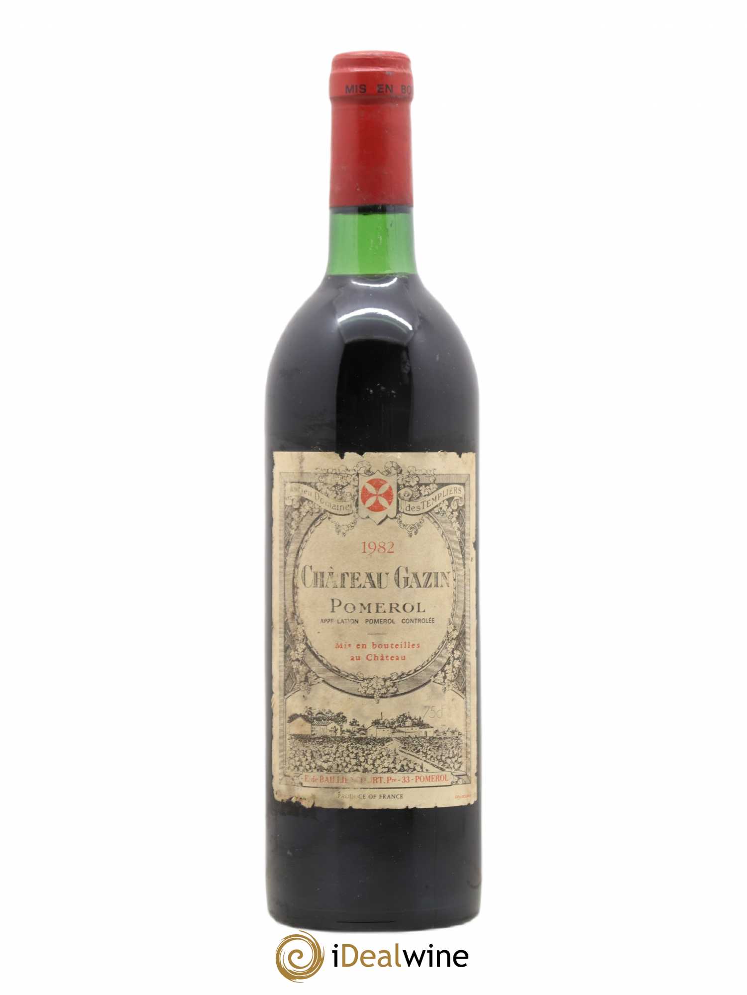 Château Gazin 1982 - Lot de 1 bouteille - 0