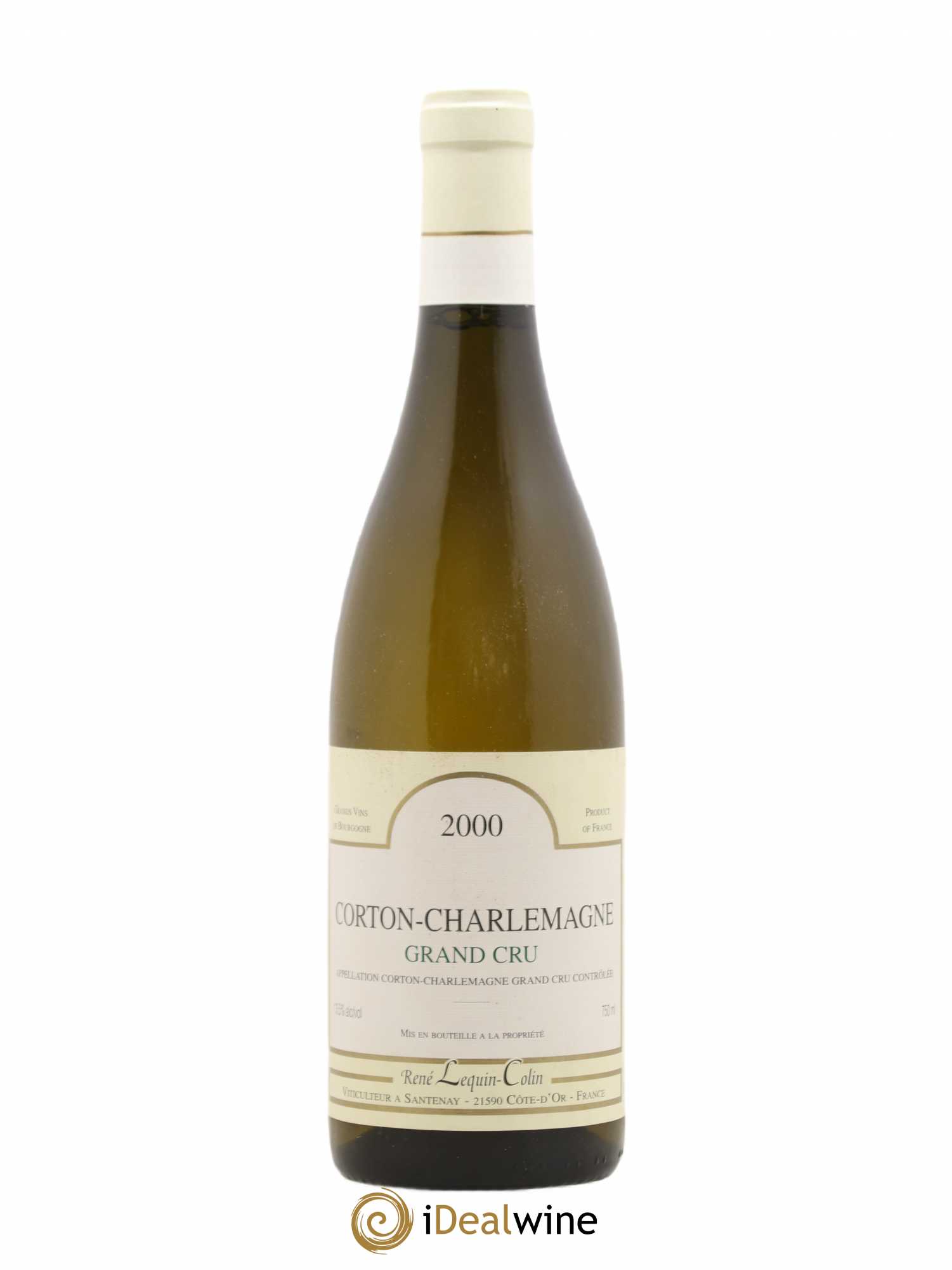 Corton-Charlemagne Grand Cru Domaine René Lequin-Colin 2000 - Lot de 1 bouteille - 0