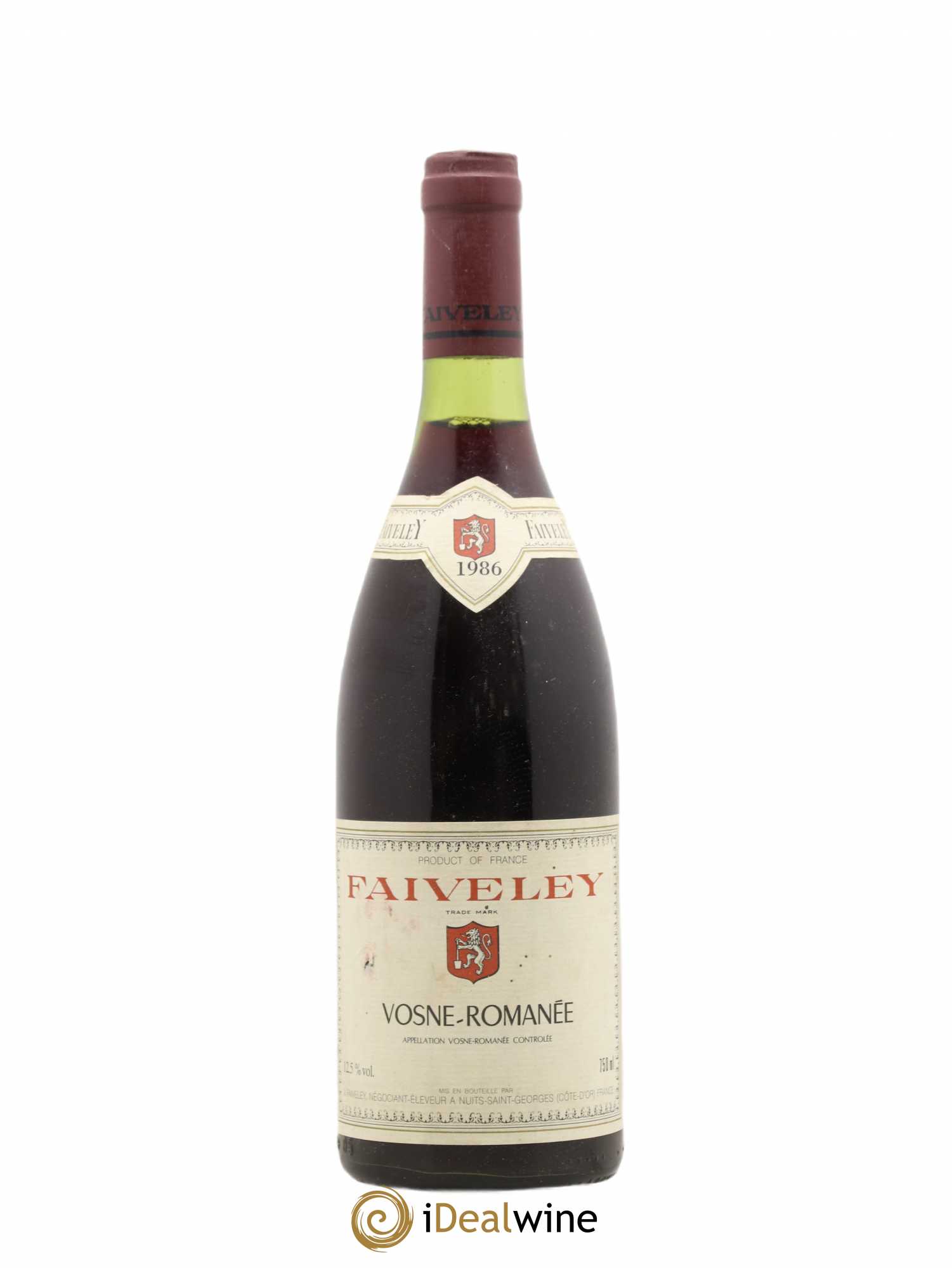 Vosne-Romanée Domaine Faiveley 1986 - Lot de 1 bouteille - 0