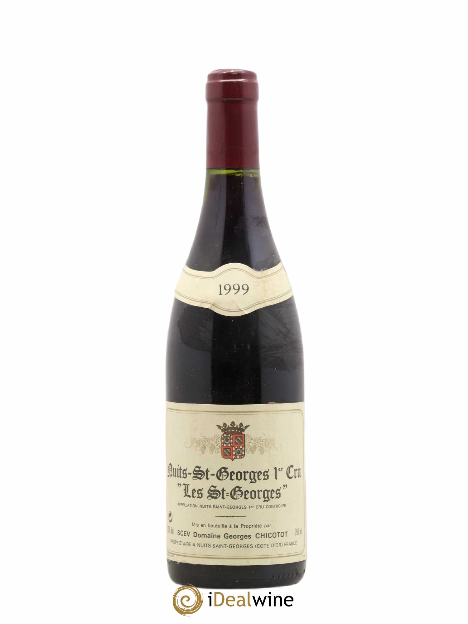 Nuits-Saint-Georges 1er Cru Les Saint-Georges Chicotot 1999 - Lot de 1 bouteille - 0