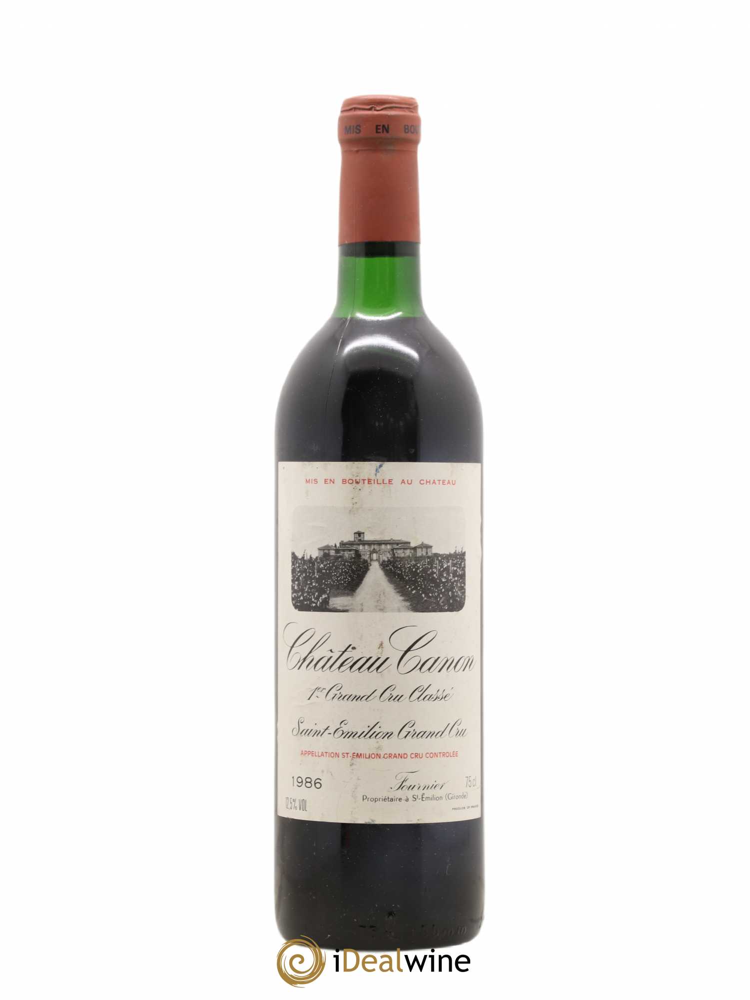Château Canon 1er Grand Cru Classé B 1986 - Lot de 1 bouteille - 0