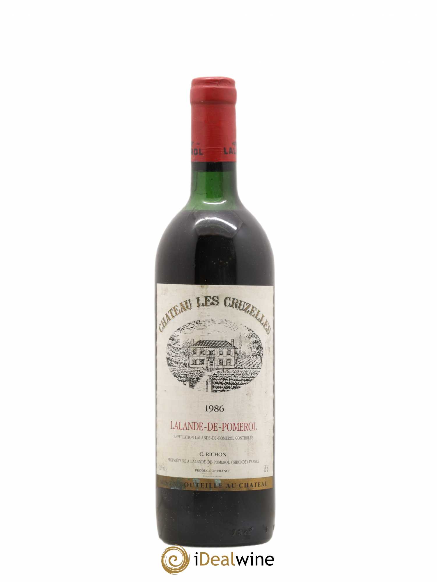 Lalande-de-Pomerol Château Les Cruzelles 1986 - Lot de 1 bouteille - 0