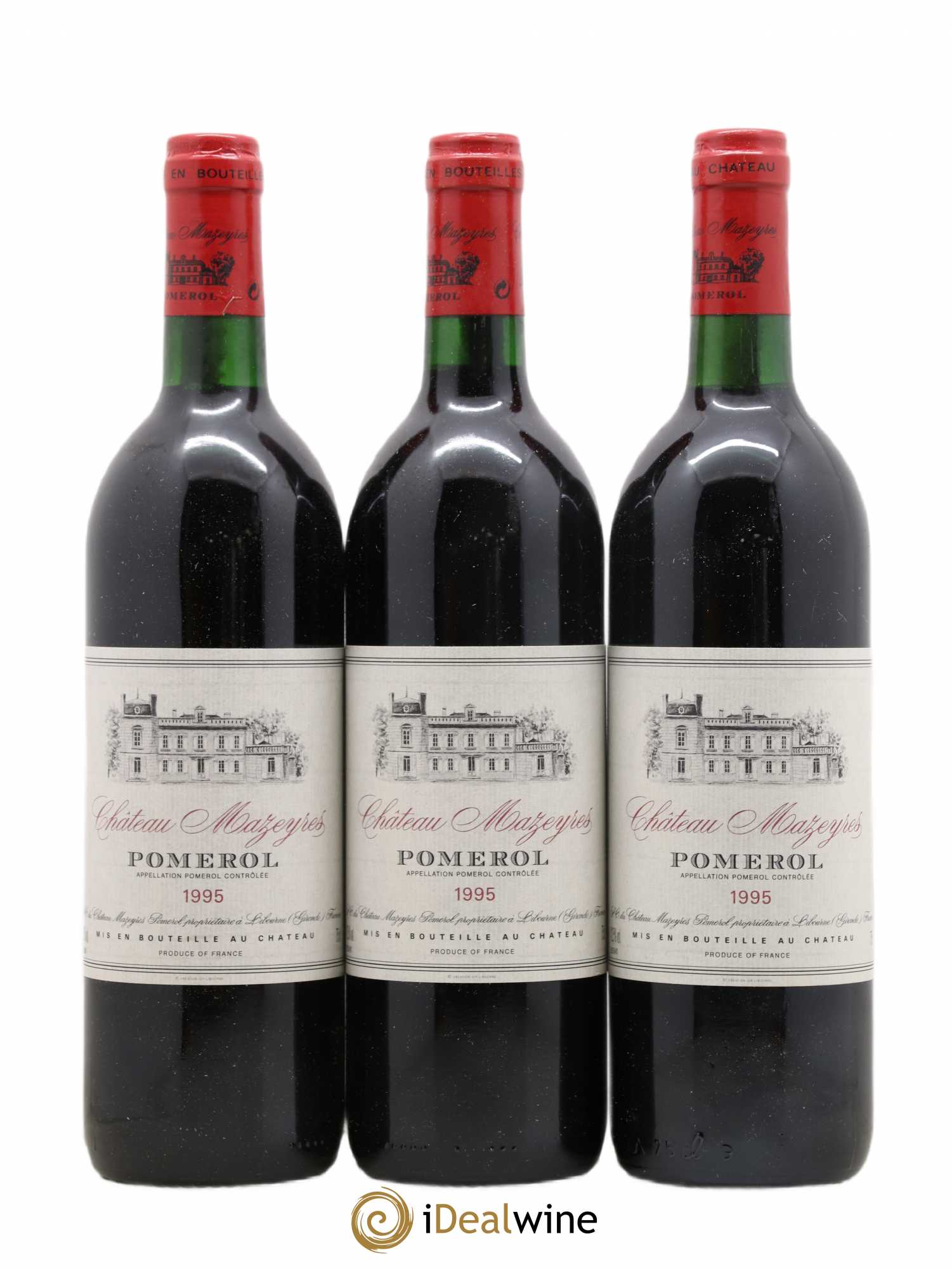 Château Mazeyres 1995 - Lot de 12 bouteilles - 1