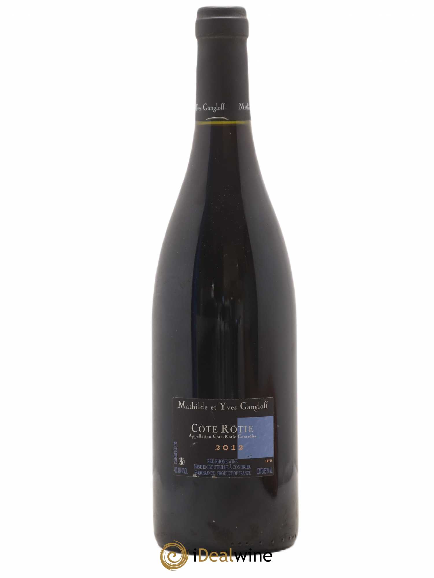 Côte-Rôtie La Barbarine Gangloff (Domaine) 2012 - Lot de 1 bouteille - 1