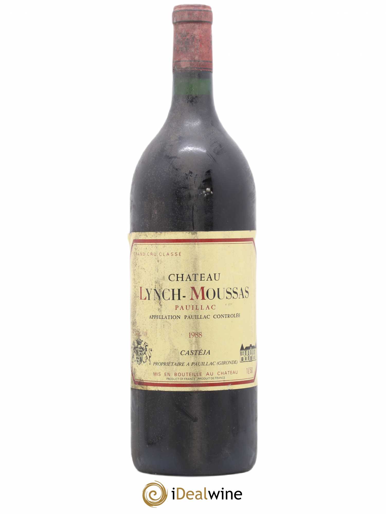 Château Lynch Moussas 5ème Grand Cru Classé 1988 - Lot de 1 magnum - 0