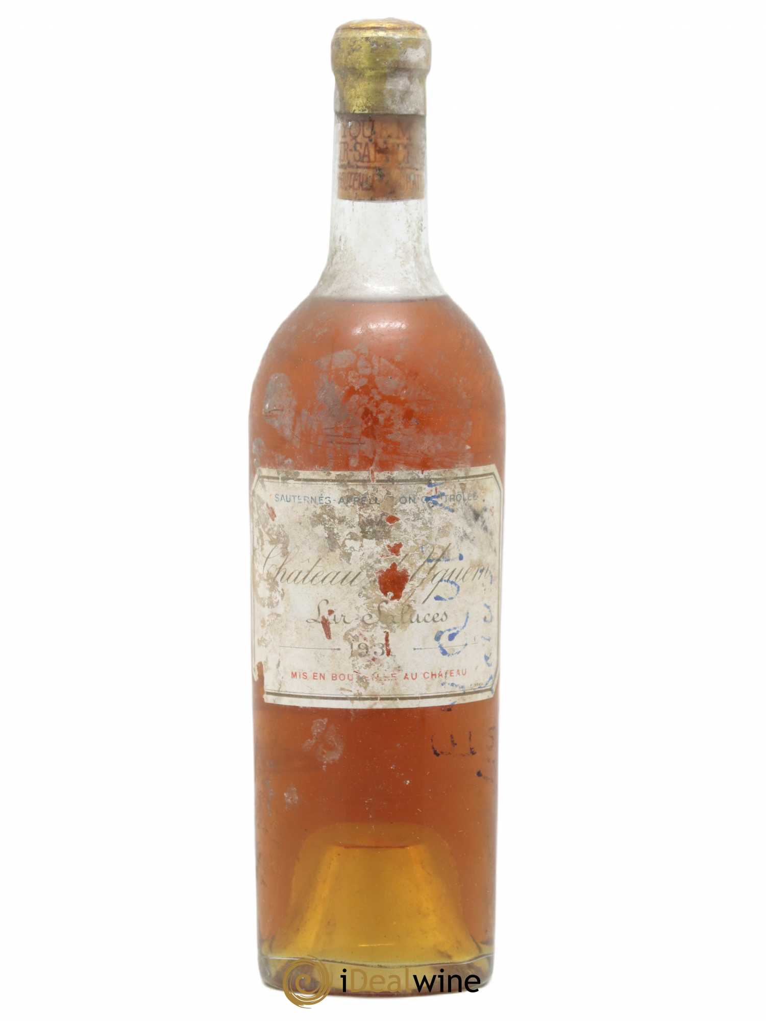 Château d' Yquem 1er Cru Classé Supérieur 1935 - Lotto di 1 bottiglia - 0