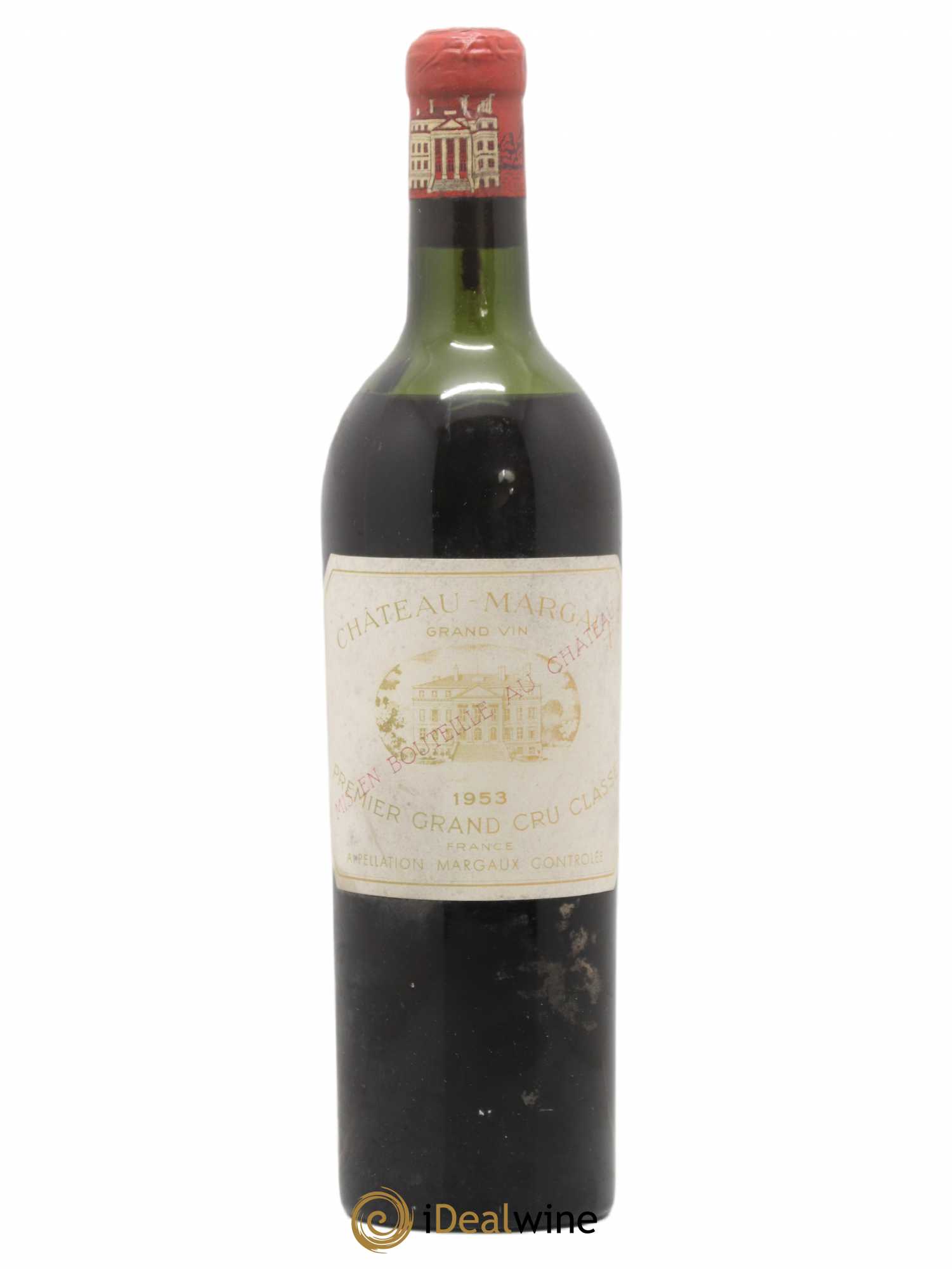 Château Margaux 1er Grand Cru Classé 1953 - Lot de 1 bouteille - 0