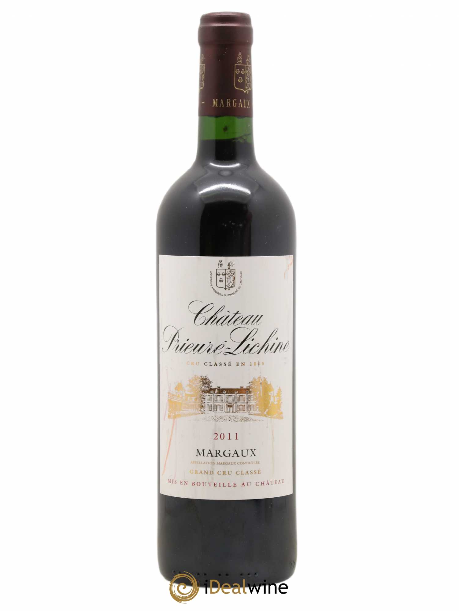 Château Prieuré Lichine 4ème Grand Cru Classé 2011 - Lot de 1 bouteille - 0