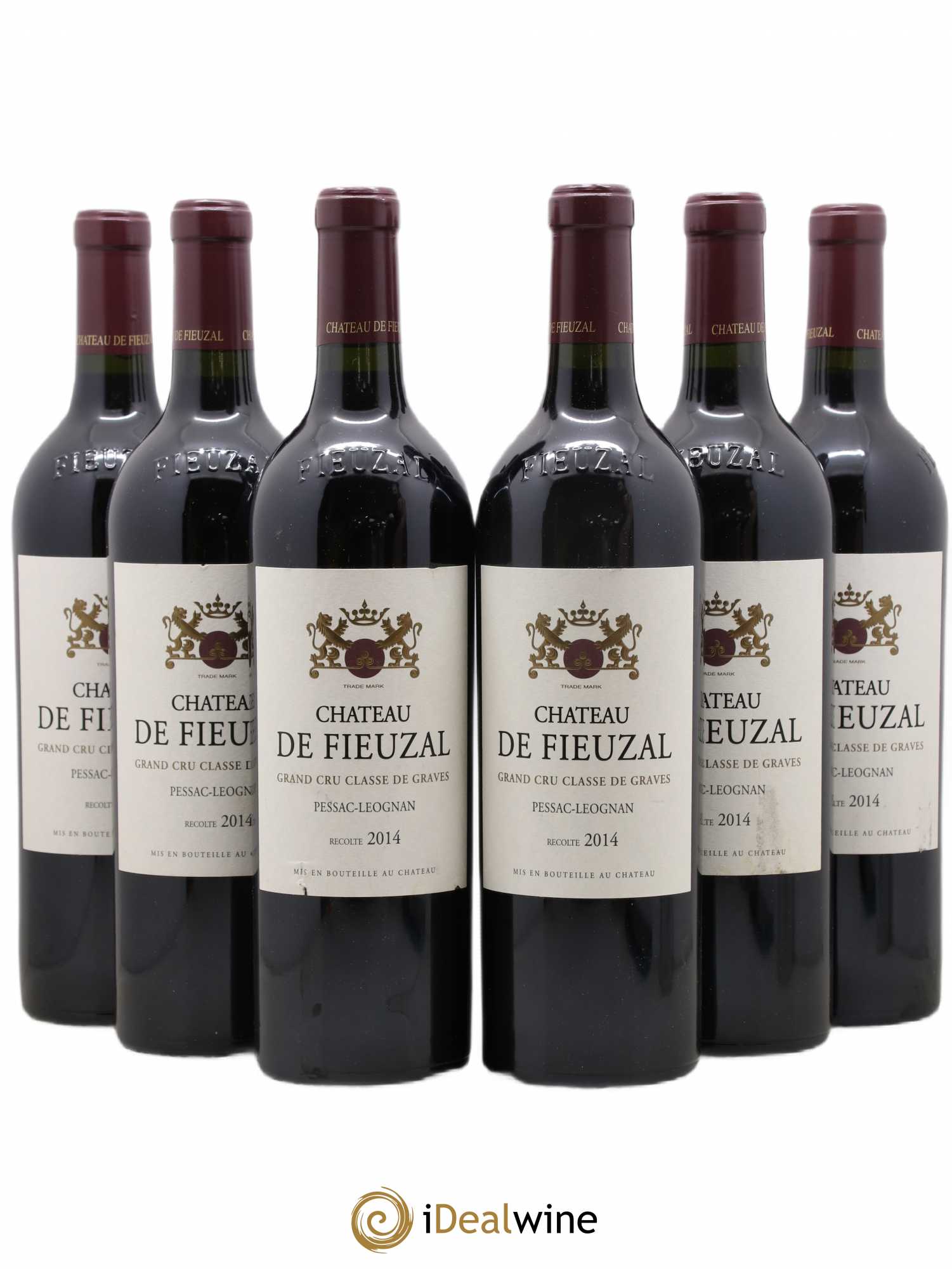 Château de Fieuzal Cru Classé de Graves 2014 - Lot de 6 bouteilles - 0