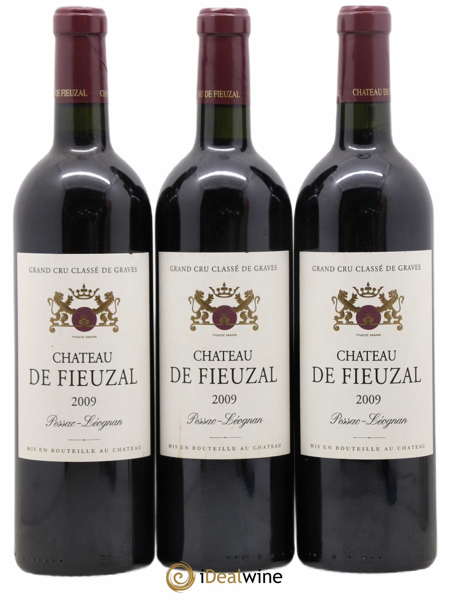 Château de Fieuzal Cru Classé de Graves 2009 - Lot de 3 bouteilles - 0