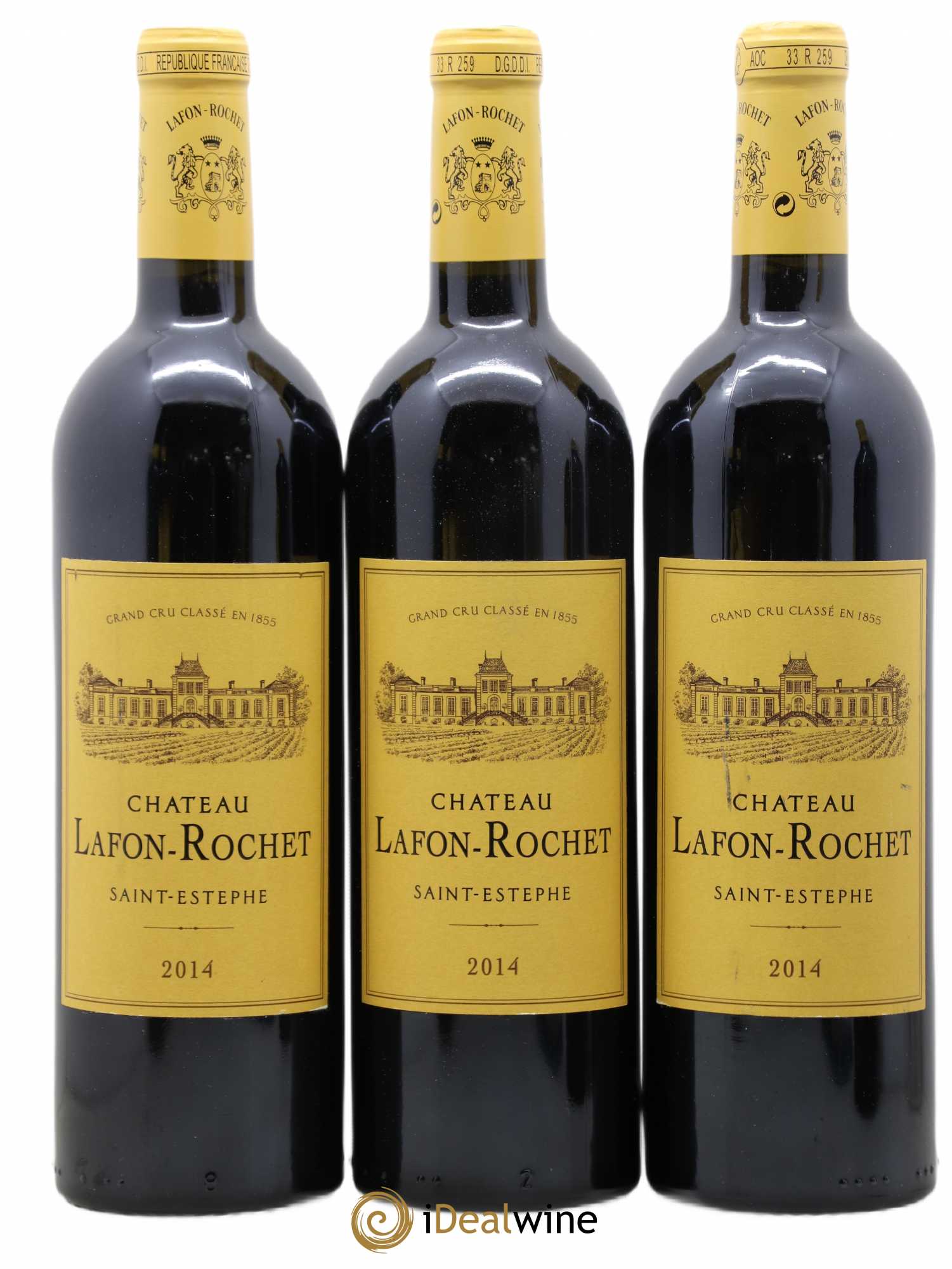 Château Lafon Rochet 4ème Grand Cru Classé 2014 - Lot de 6 bouteilles - 1
