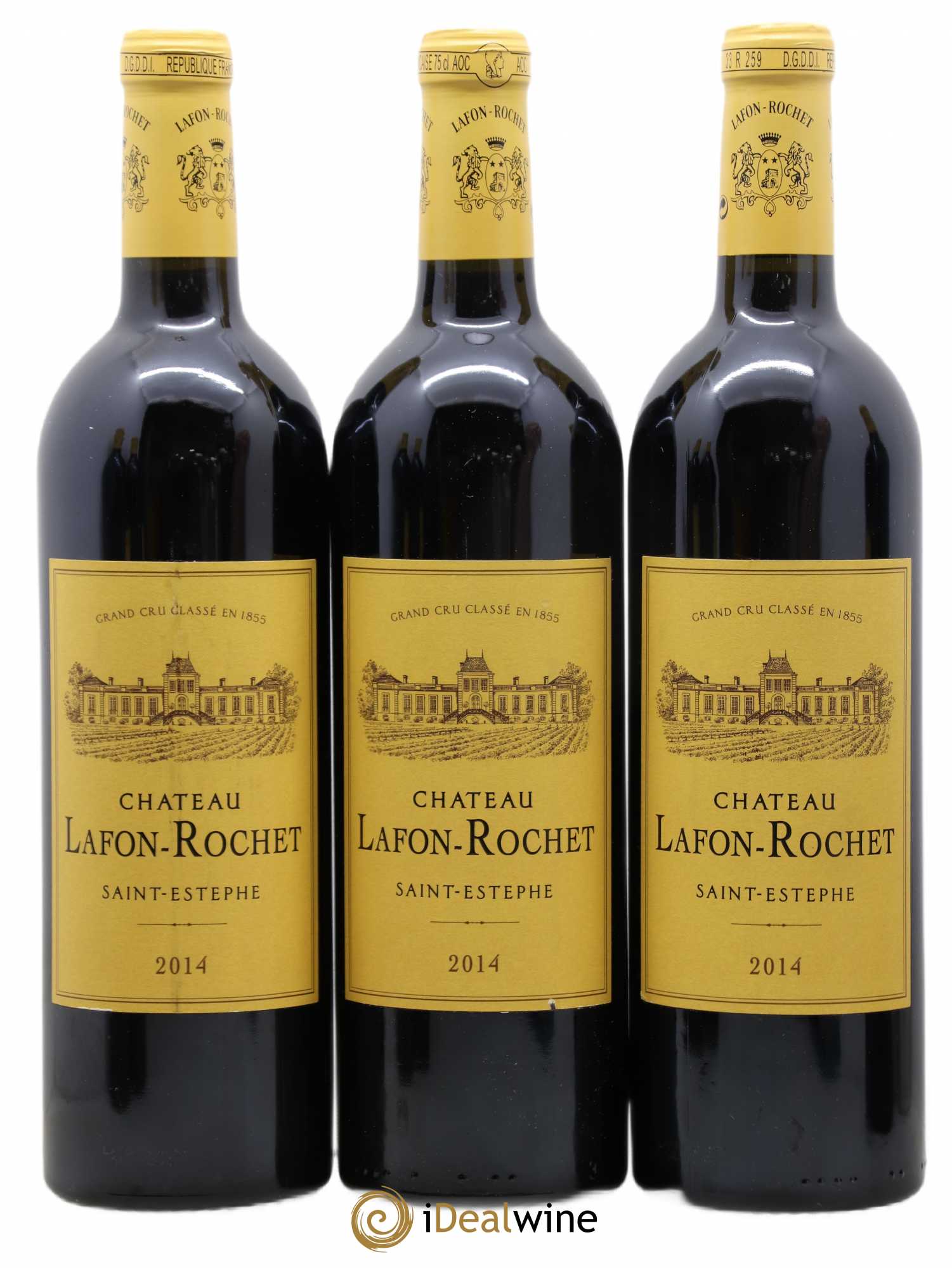 Château Lafon Rochet 4ème Grand Cru Classé 2014 - Lot de 6 bouteilles - 2