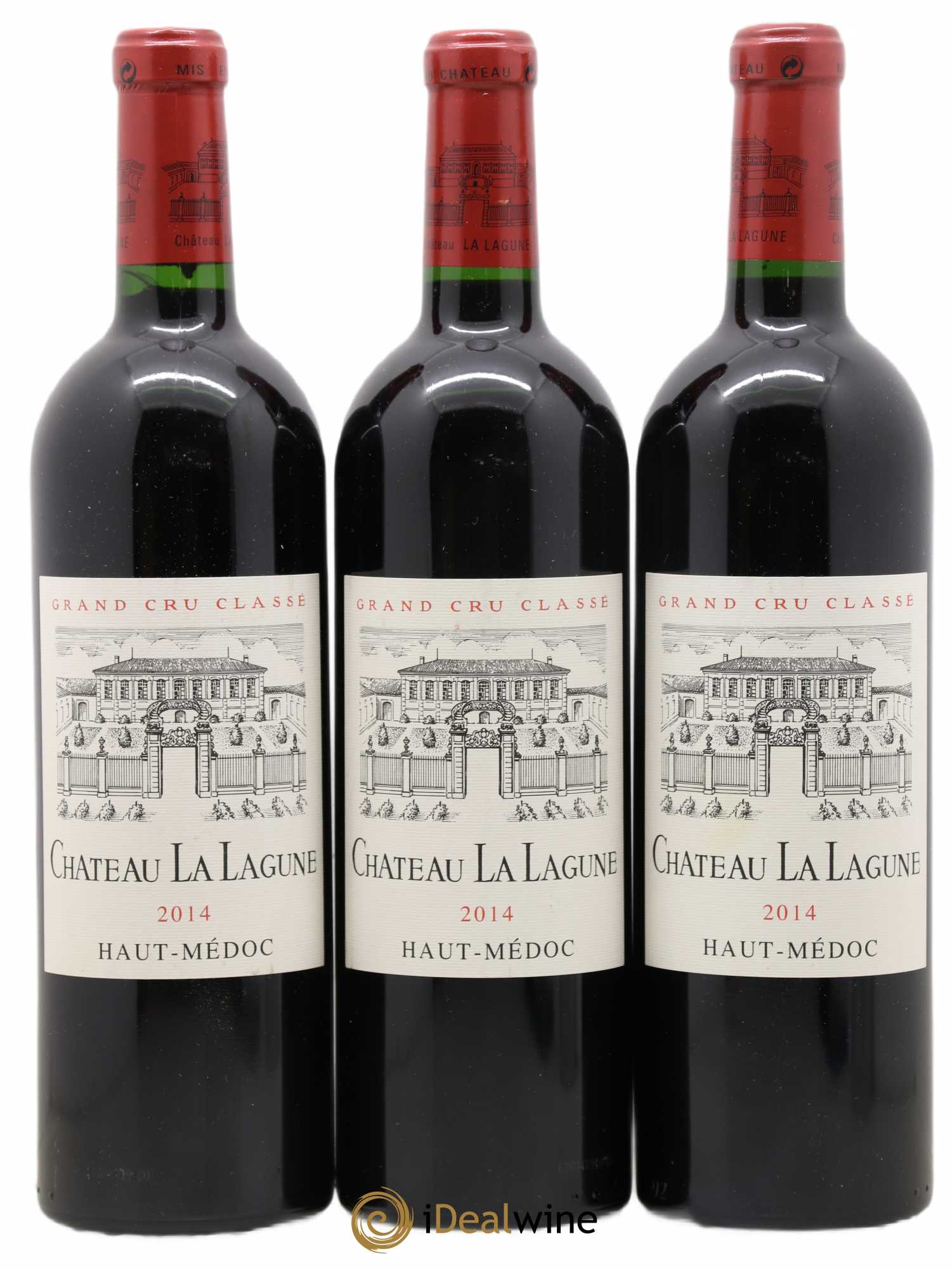 Château la Lagune 3ème Grand Cru Classé 2014 - Lot de 3 bouteilles - 0