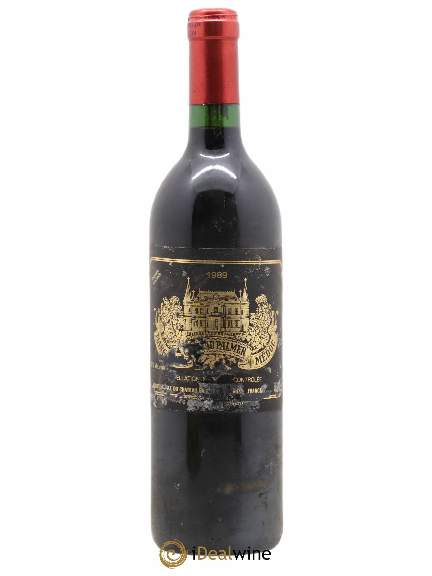 Château Palmer 3ème Grand Cru Classé 1989 - Lot de 1 bouteille - 0