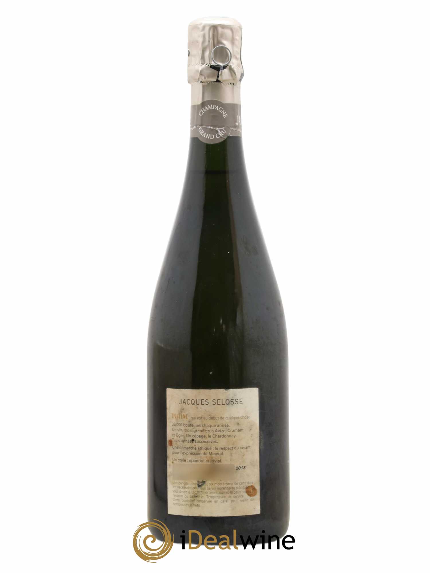 Initial Brut Jacques Selosse - Lot de 1 bouteille - 1