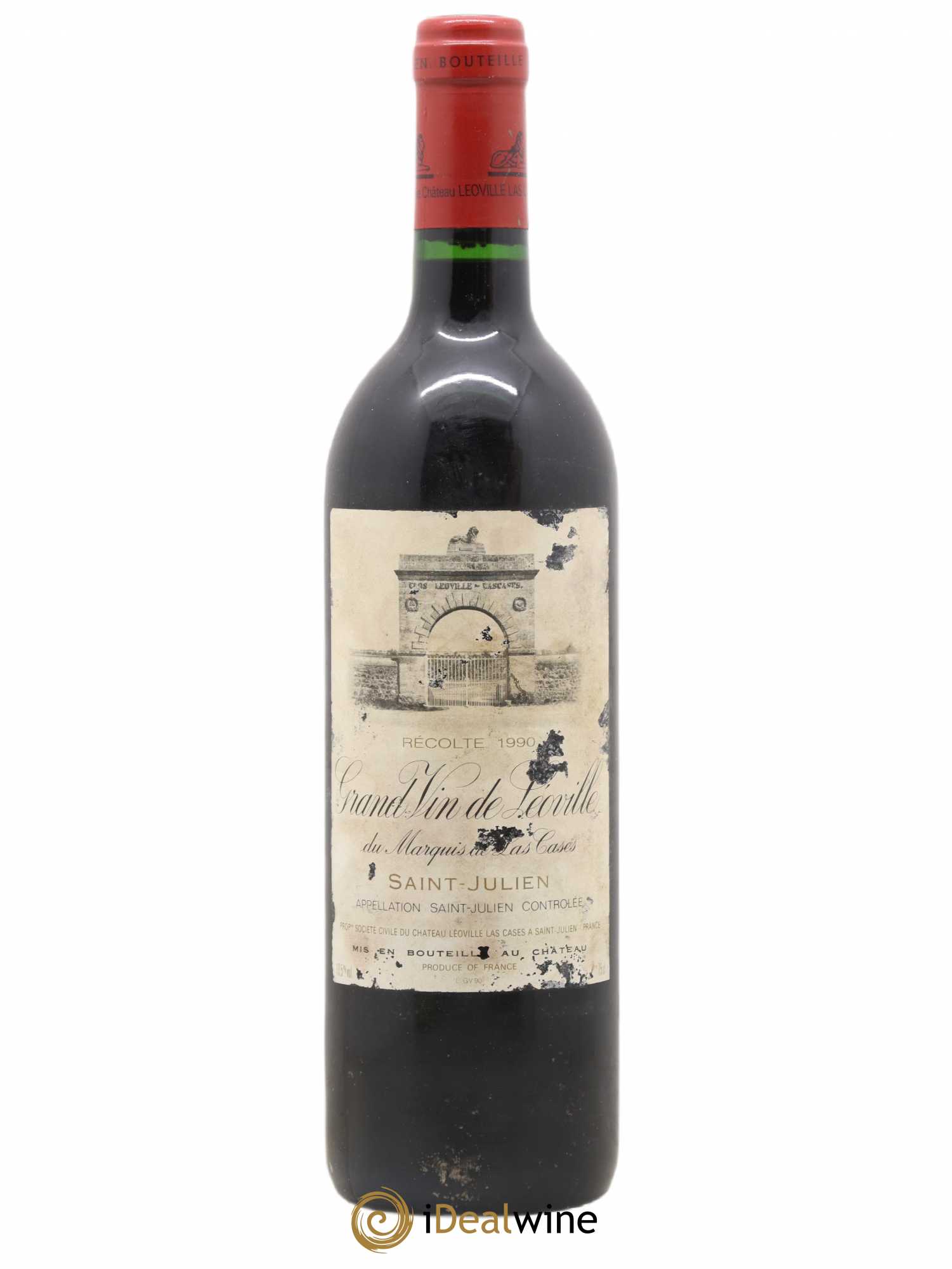 Château Léoville Las Cases 2ème Grand Cru Classé 1990 - Lot de 1 bouteille - 0