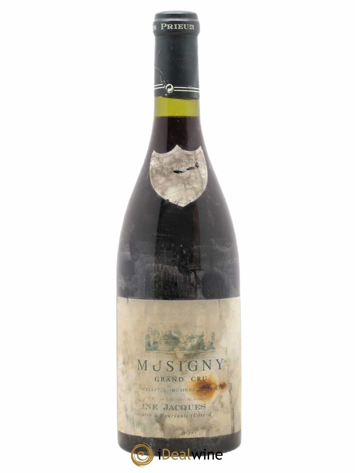 Musigny Grand Cru Jacques Prieur (Domaine) 1993 - Lot de 1 bouteille - 0