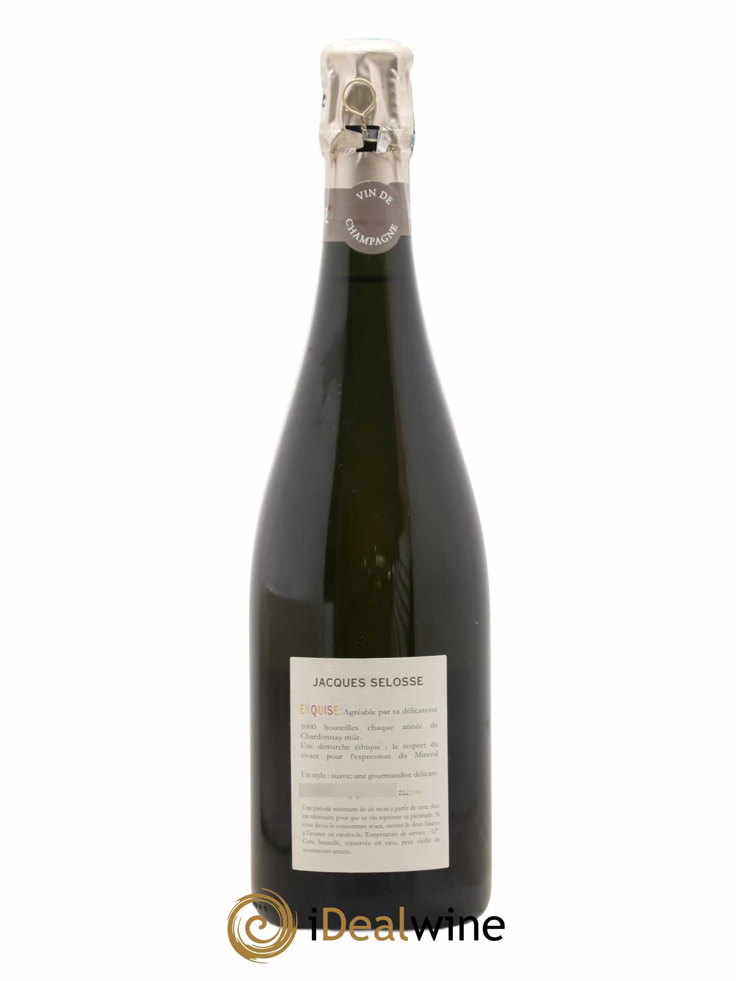 Exquise NV Jacques Selosse - Lot de 1 bouteille - 1