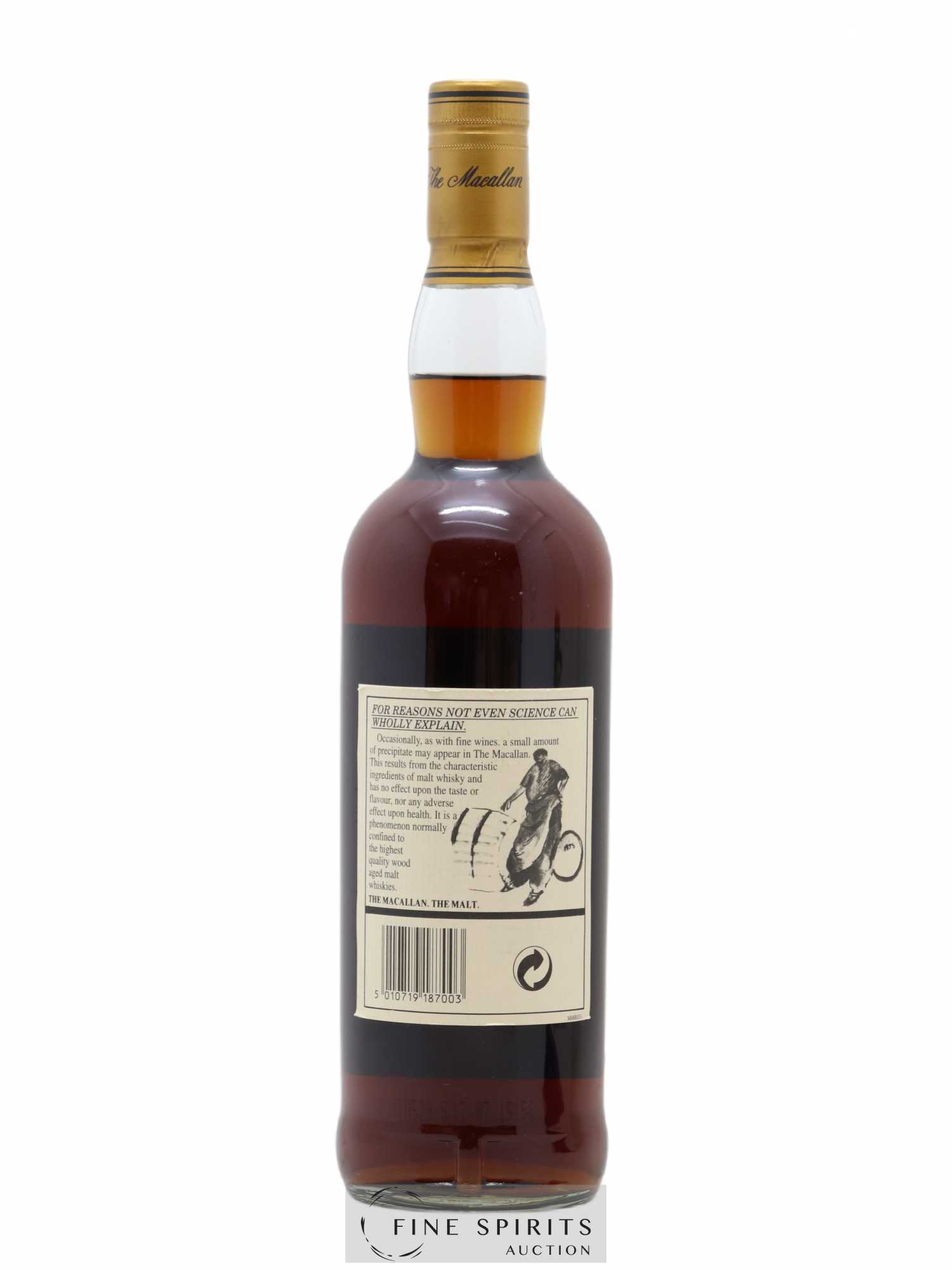 Macallan (The) 18 years 1979 Of. Sherry Wood Matured - bottled 1997 Rothschild Import - Lot de 1 bouteille - 2