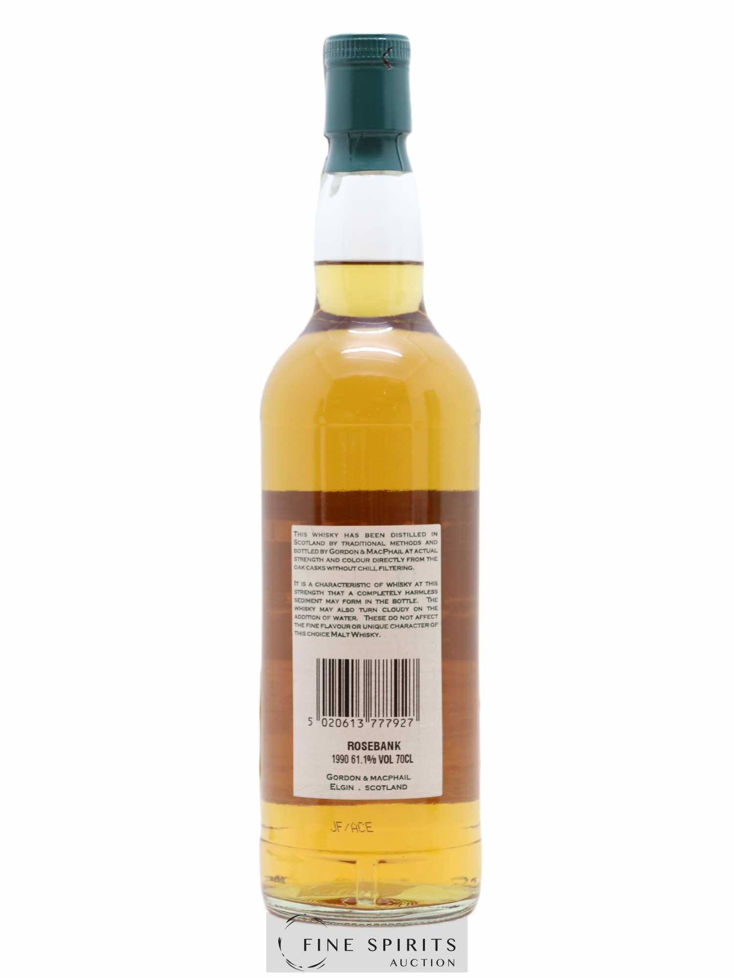 Rosebank 1990 Gordon & MacPhail Cask n°1605-1606 - bottled 2006 - Lot de 1 bouteille - 2